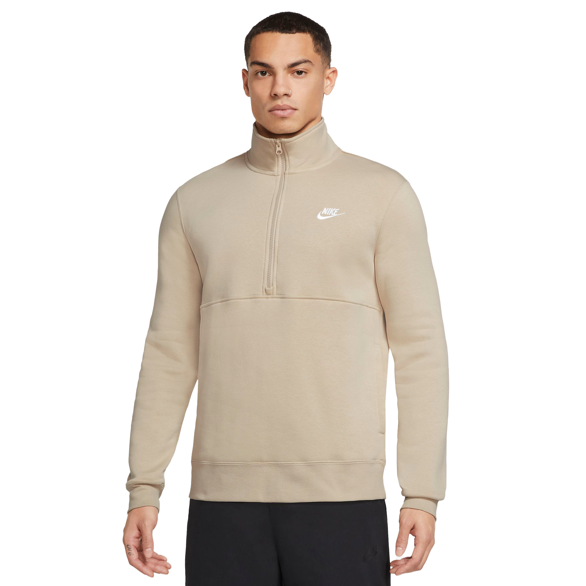 Nike Sportswear Club Men's Brushed-Back 1/2-Zip Pullover