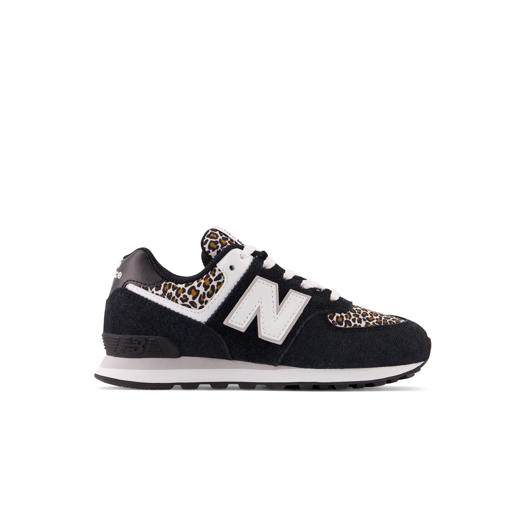 Girls black shop new balance