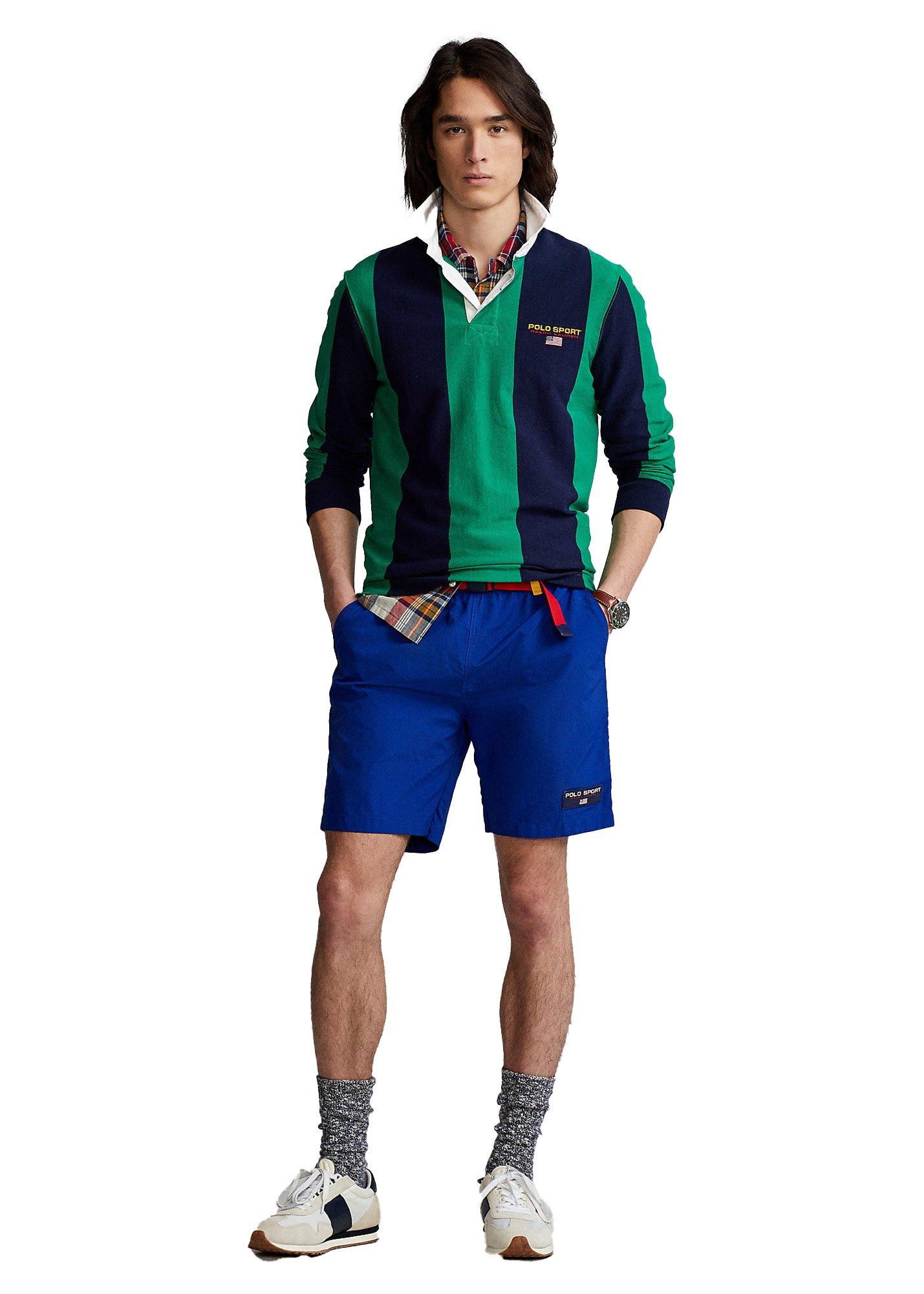 Polo Ralph Lauren Men's 70D Nylon Climbing Short-Navy/Multi