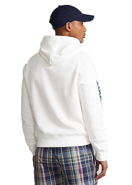 Polo Ralph Lauren Men's Sport Fleece Hoodie-White - Hibbett | City Gear