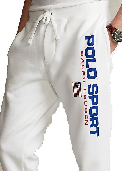 Polo Ralph Lauren Men's Sport Fleece Pants-White