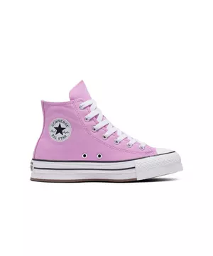 banner Mens logboek Converse Chuck Taylor All Star Eva Lift "Pink" Grade School Girls' Shoe