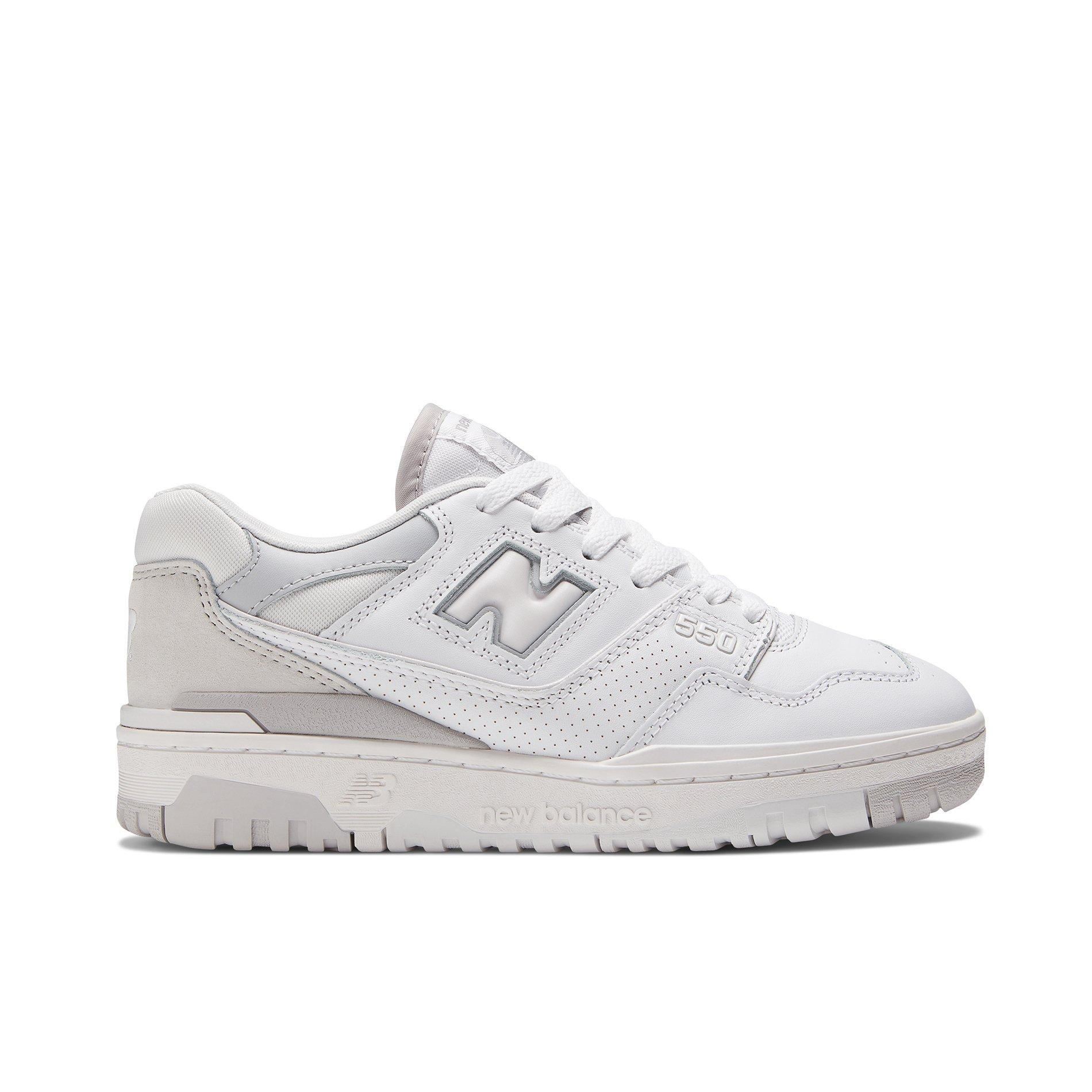 New Balance 550 "White/White" Women's Shoe Hibbett City Gear