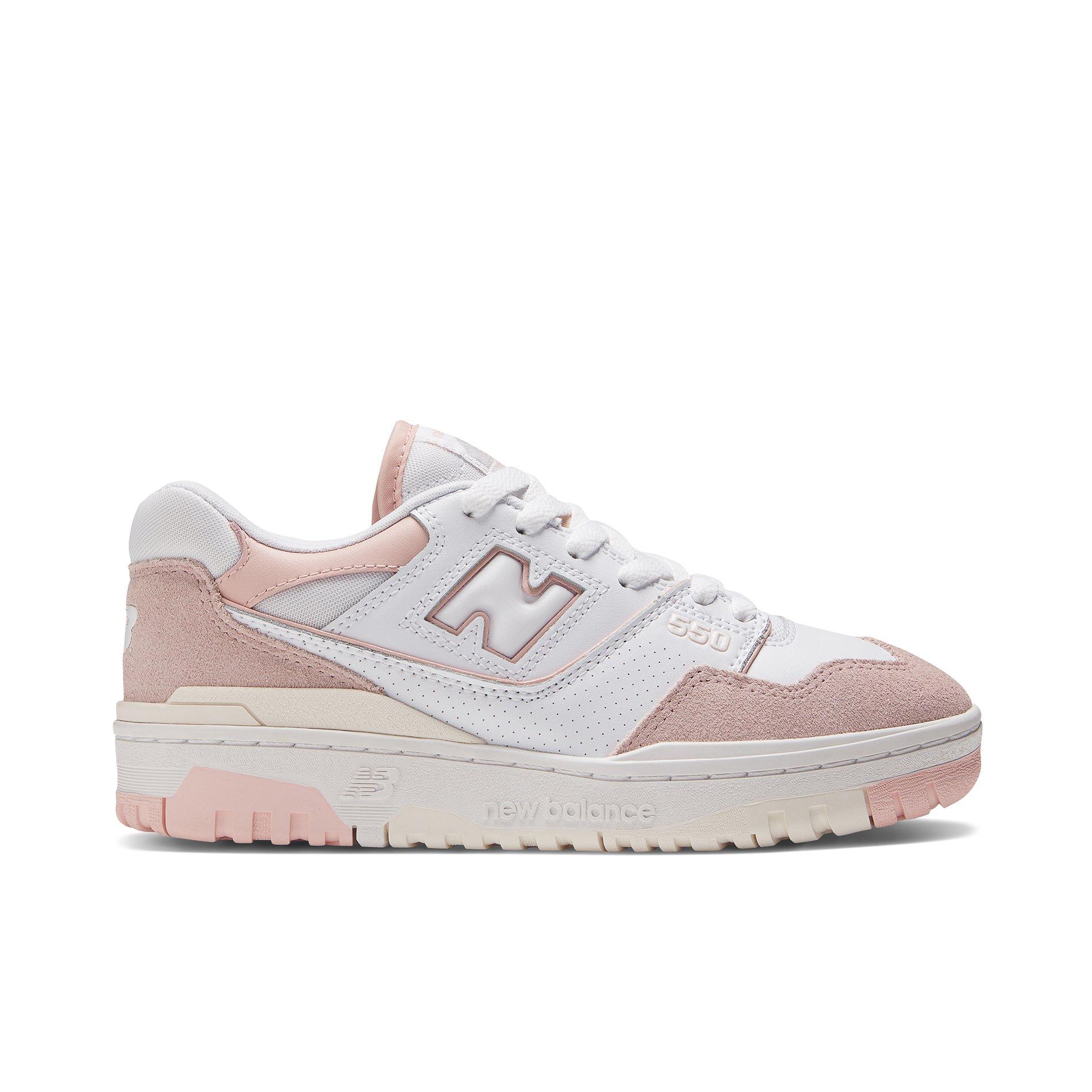 New Balance 550 White/Brick Red Women's Shoe - Hibbett