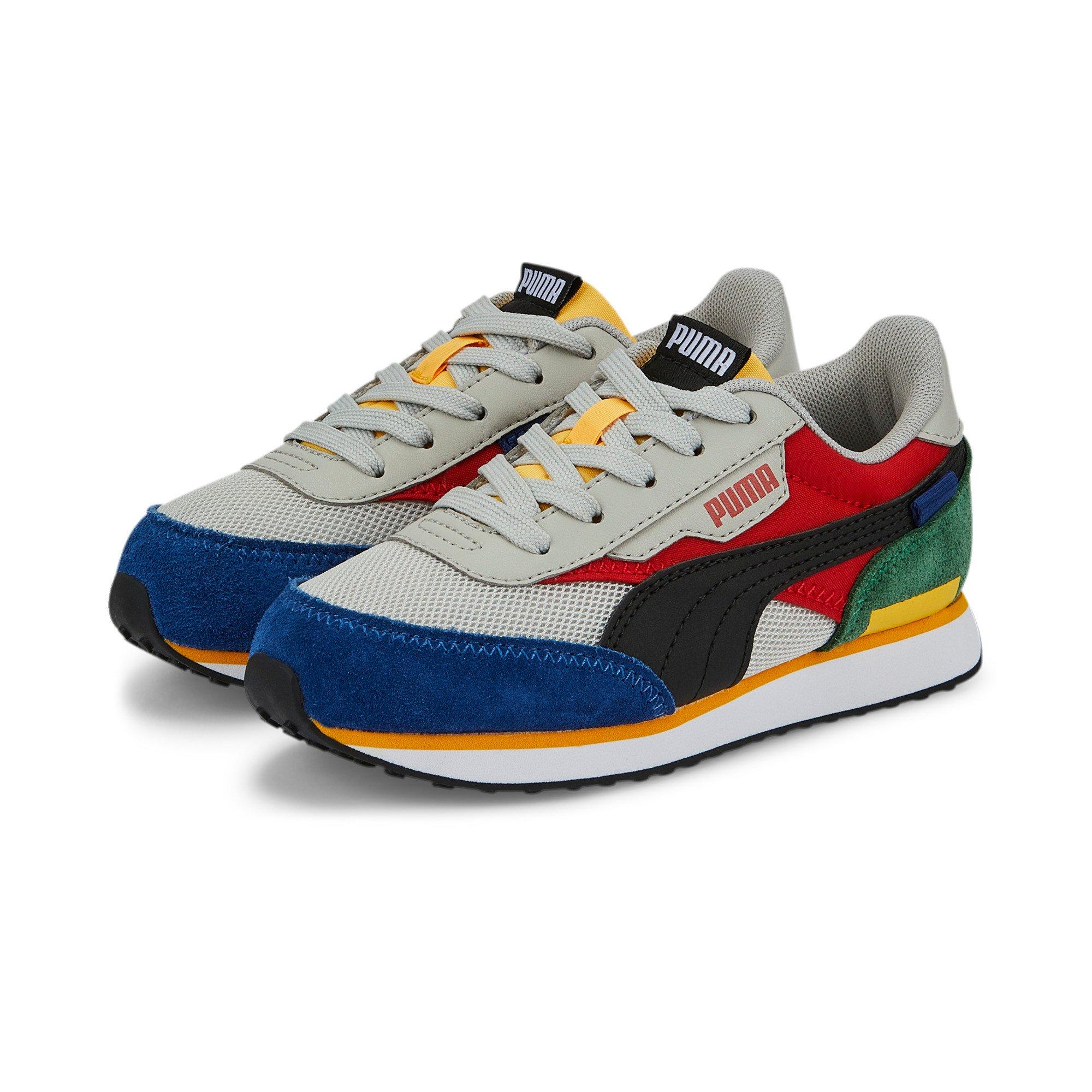 Puma Future Rider Blue Red Green Preschool Boys Shoe Hibbett City Gear