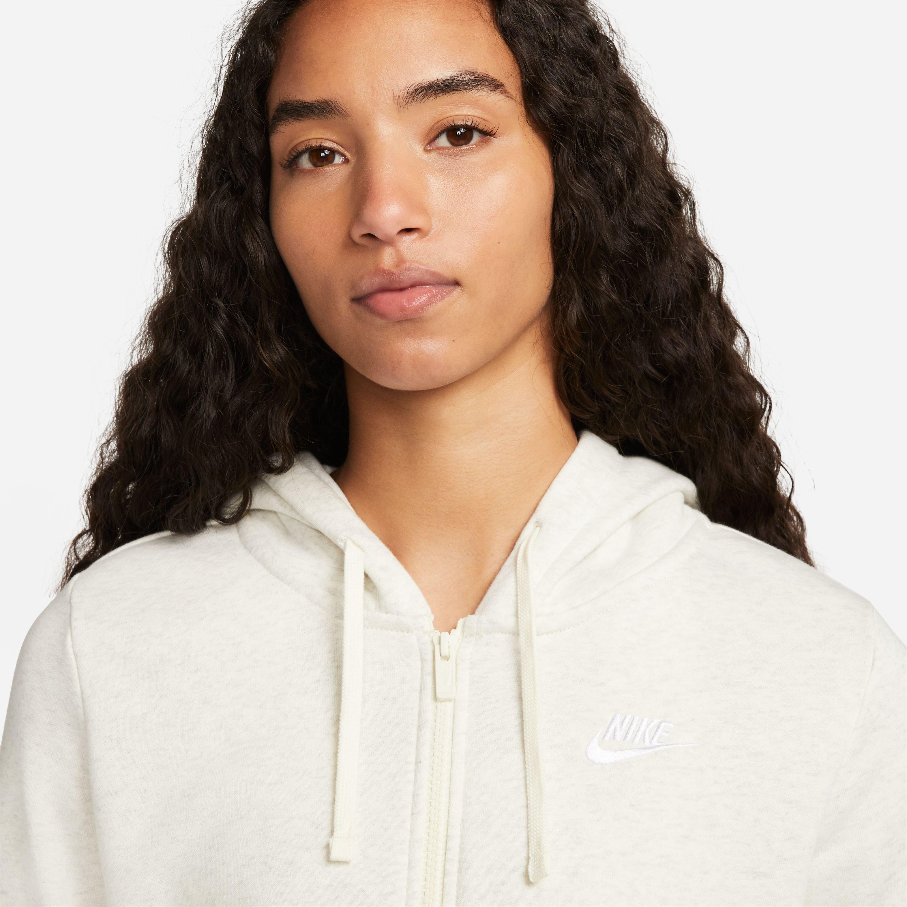 Nike Sportswear Club Fleece Women's Full-Zip Hoodie. Nike LU