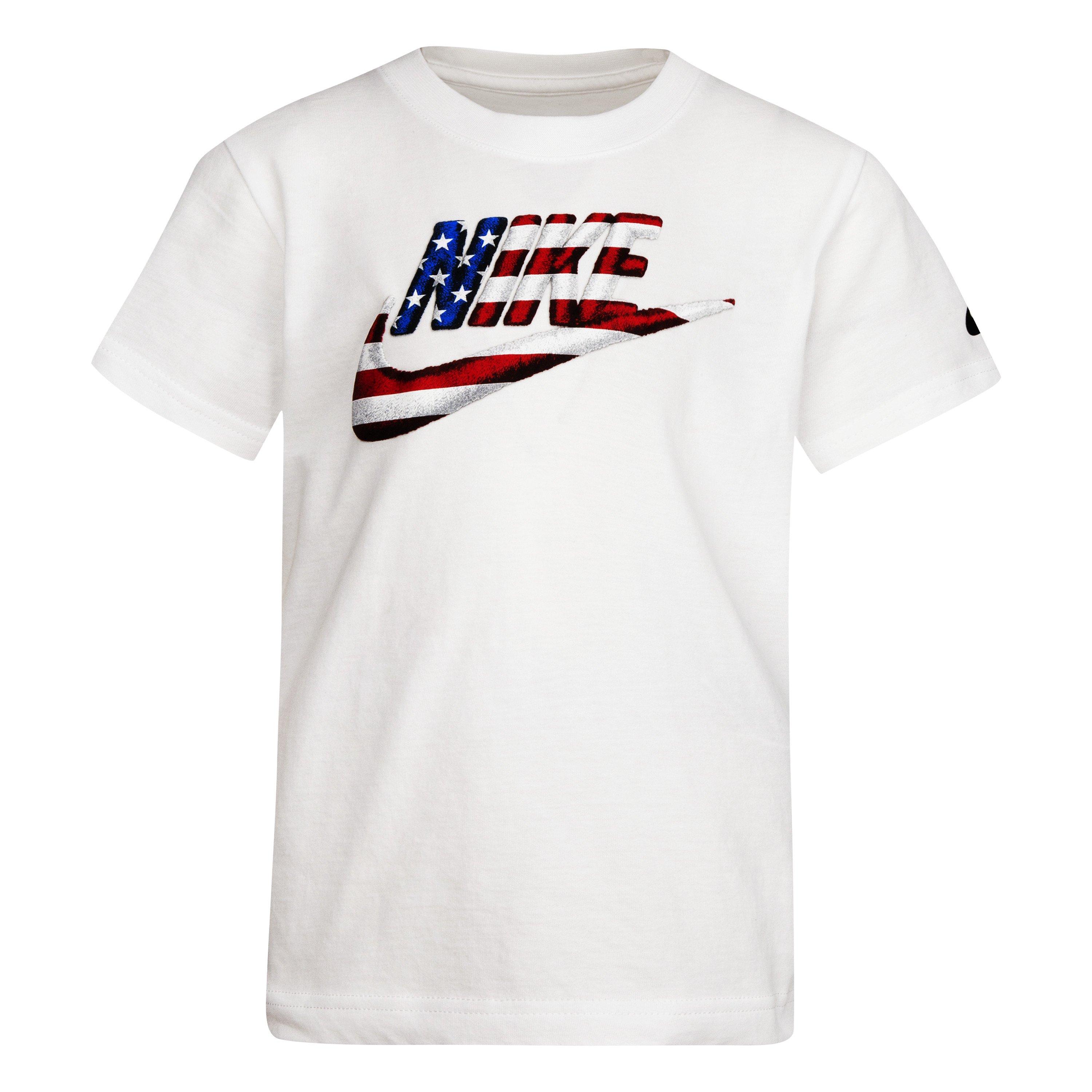 Nike Toddler Boys' Short Sleeve Graphic Tee-White - WHITE Thumbnail View 1