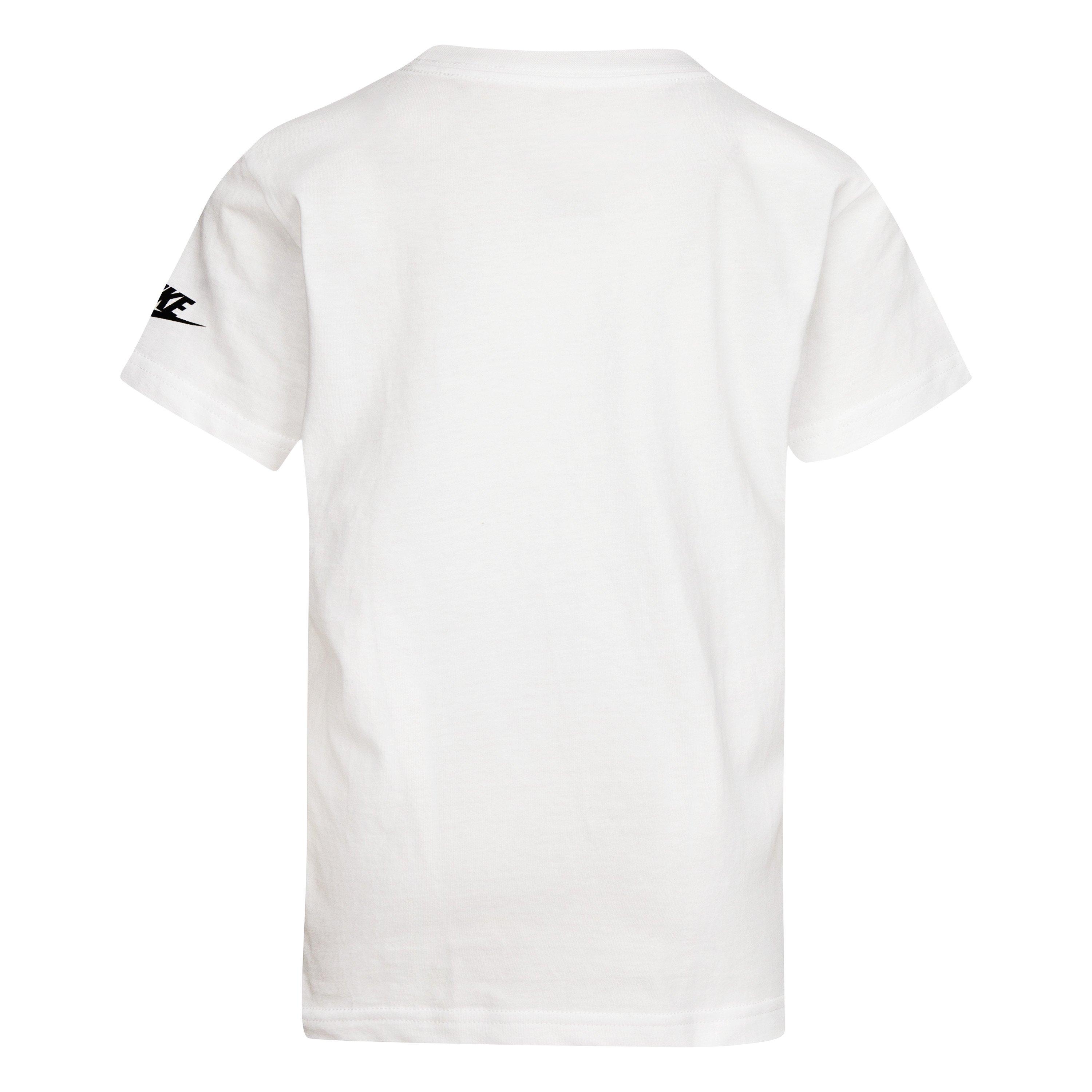 Nike Toddler Boys' Short Sleeve Graphic Tee-White - WHITE Thumbnail View 2