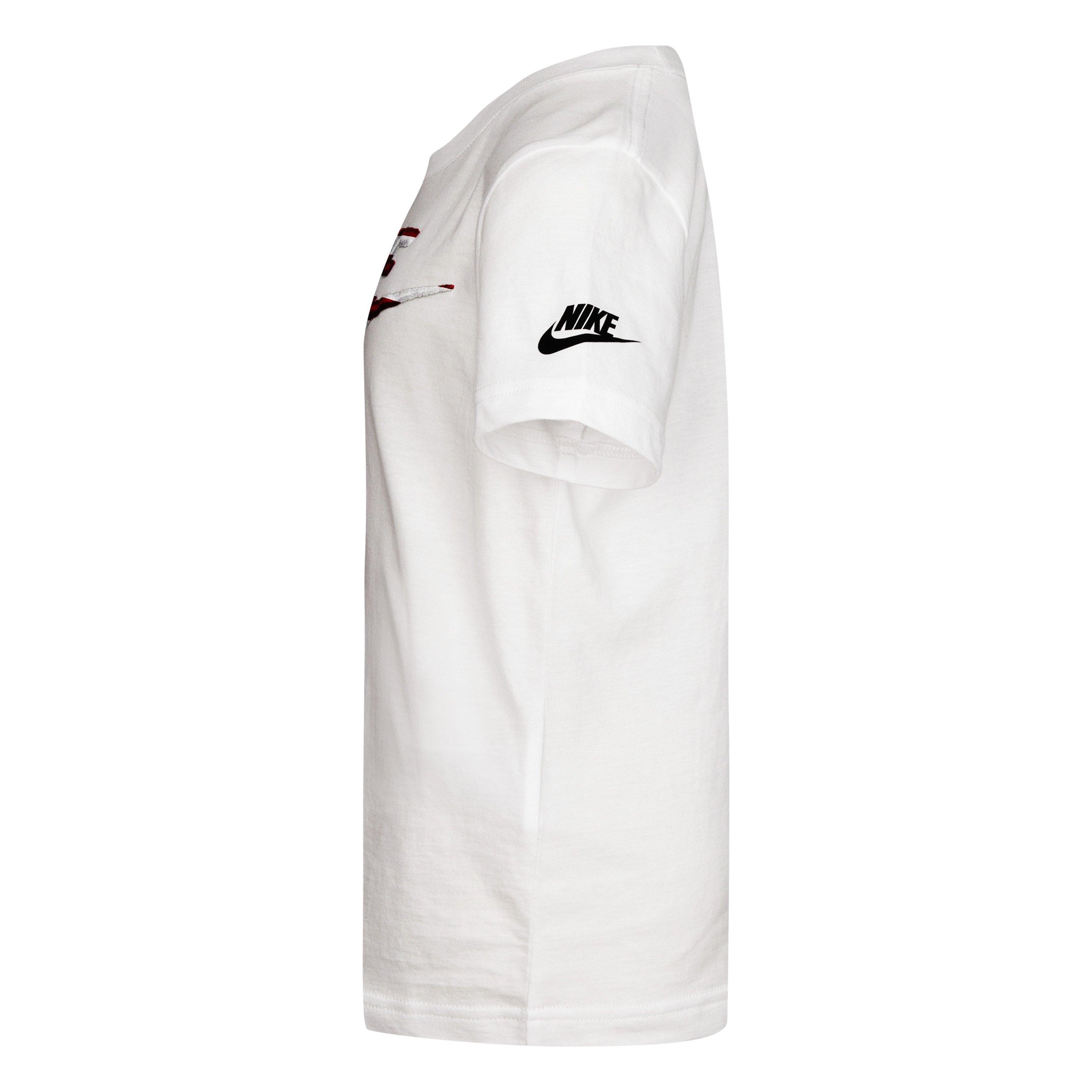 Nike Toddler Boys' Short Sleeve Graphic Tee-White - WHITE Thumbnail View 3