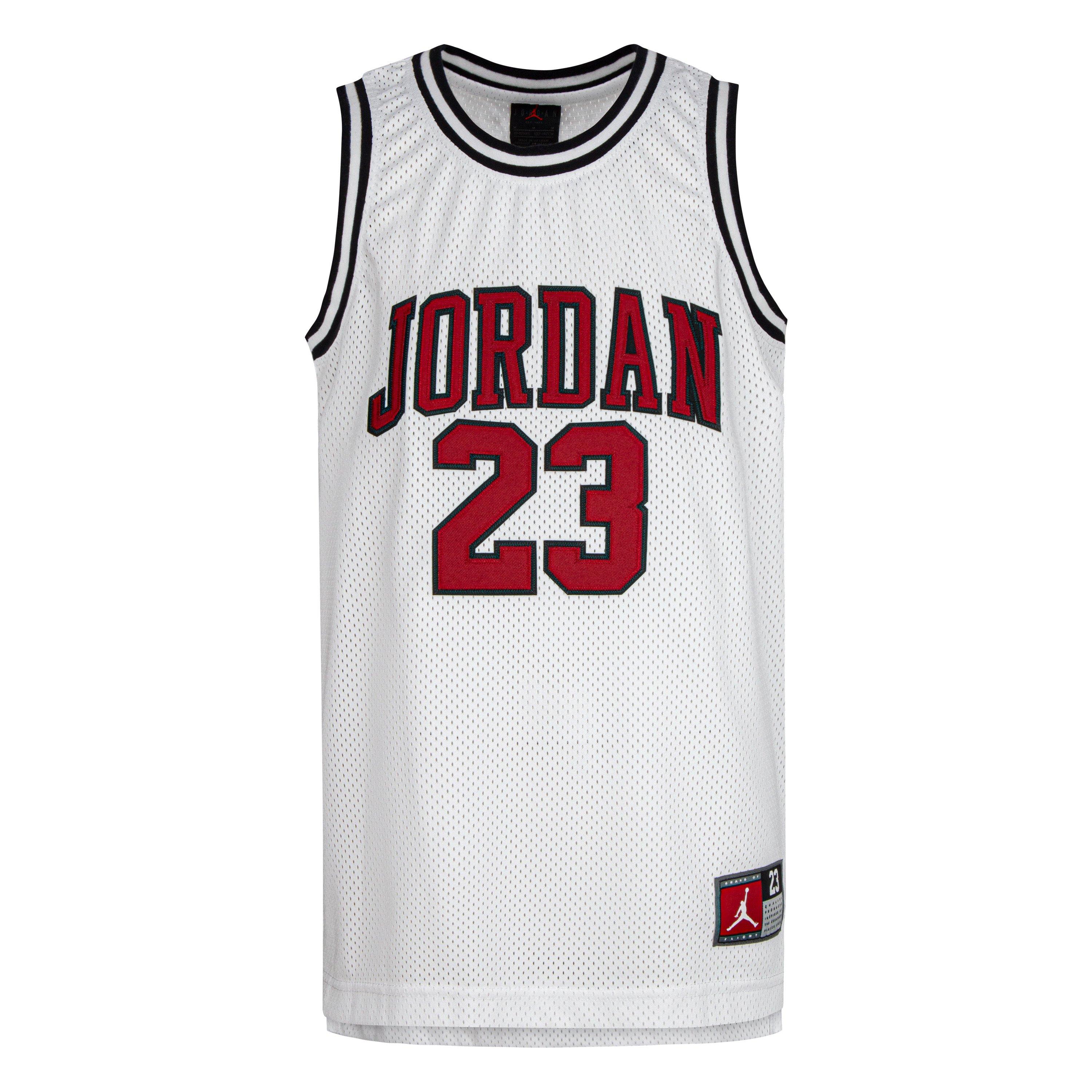 Jordan 23 Big Boys' White Jersey