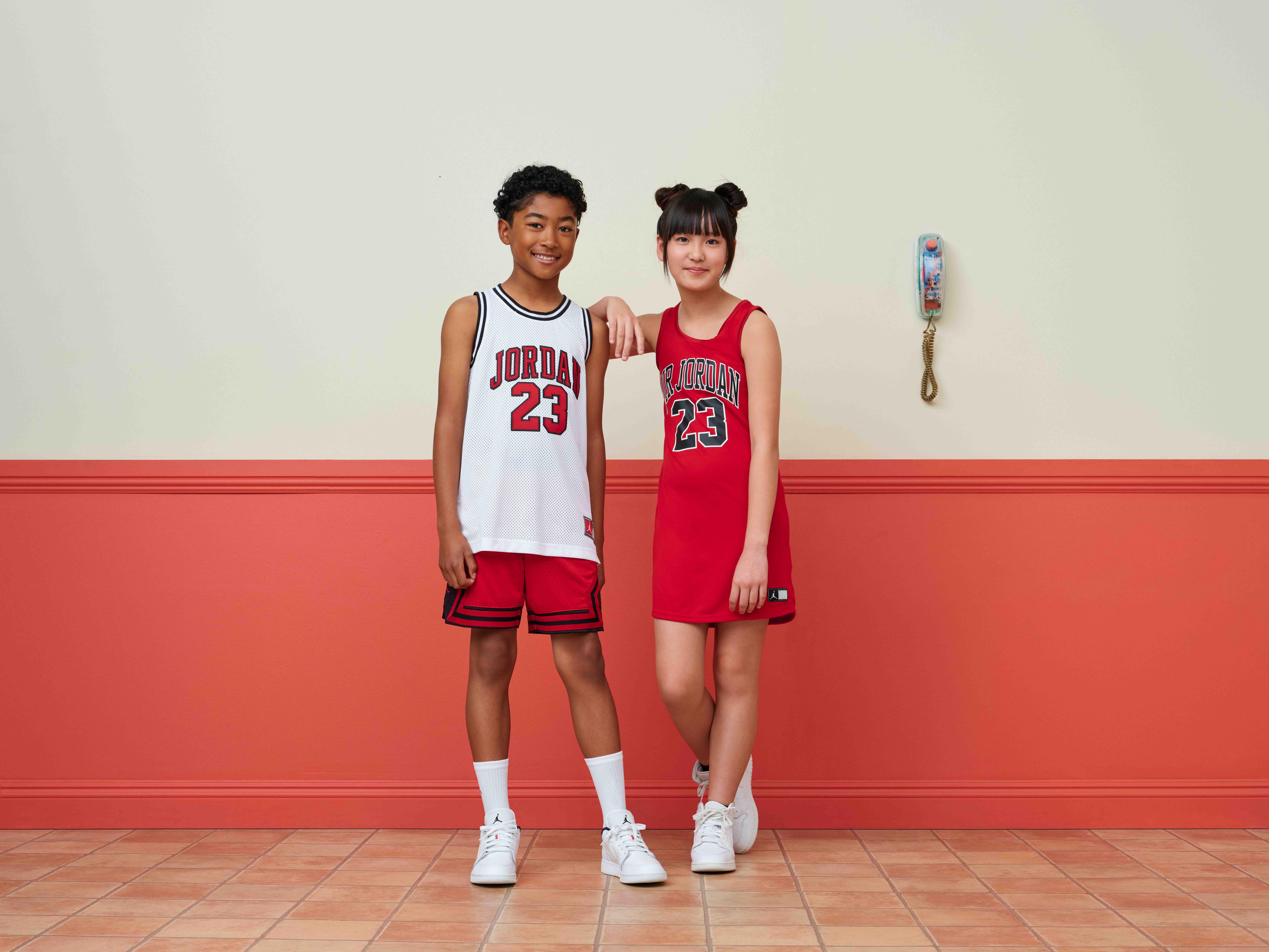 Jordan 23 Big Boys' White Jersey