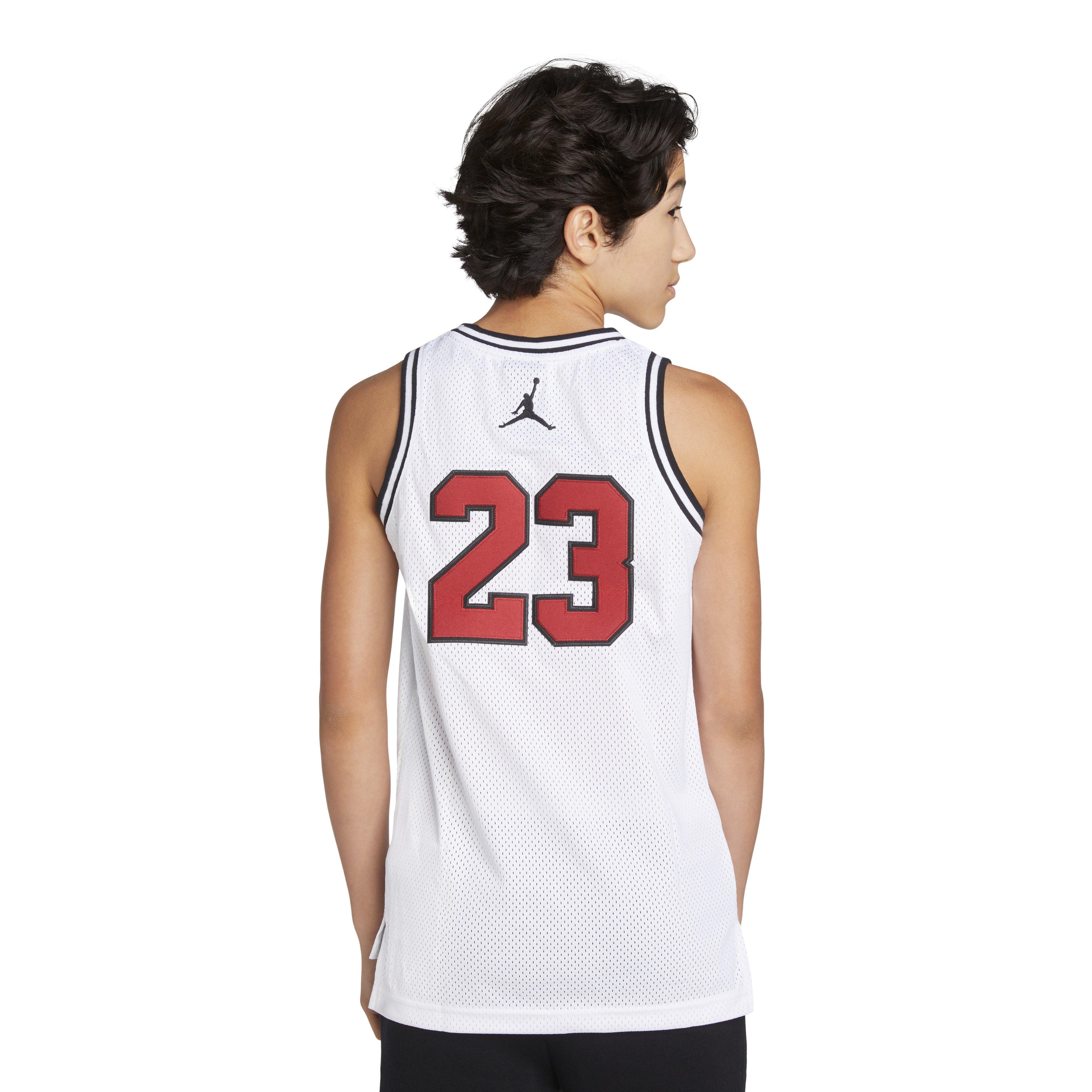 Jordan 23 Big Boys' White Jersey