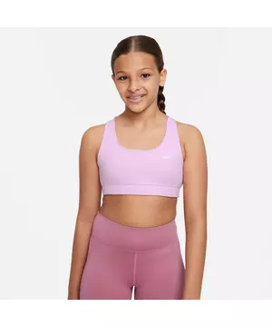 Nike Big Girls' Swoosh All-Over-Print Ice Cream Sports Bra - Hibbett