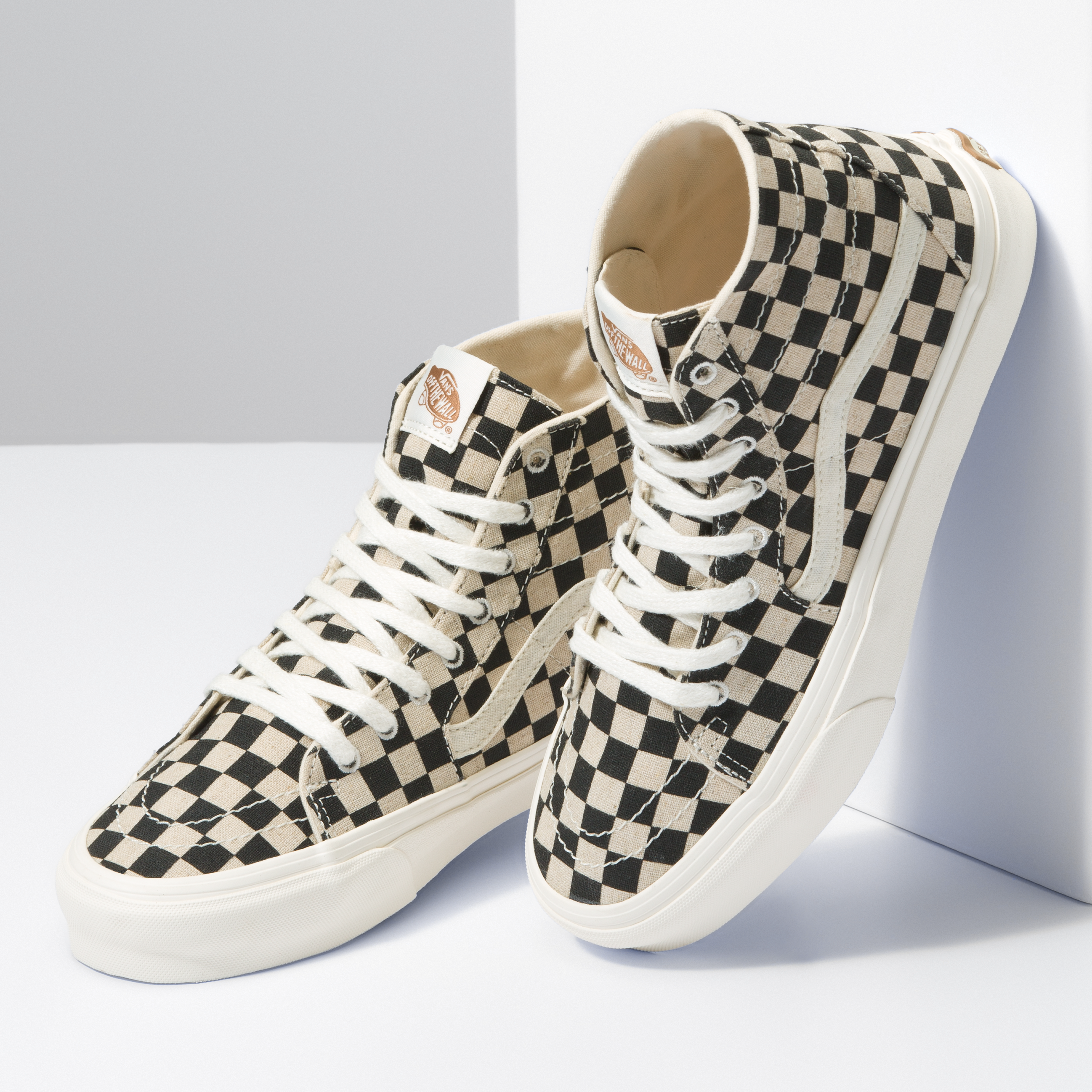 All checkerboard vans high tops online