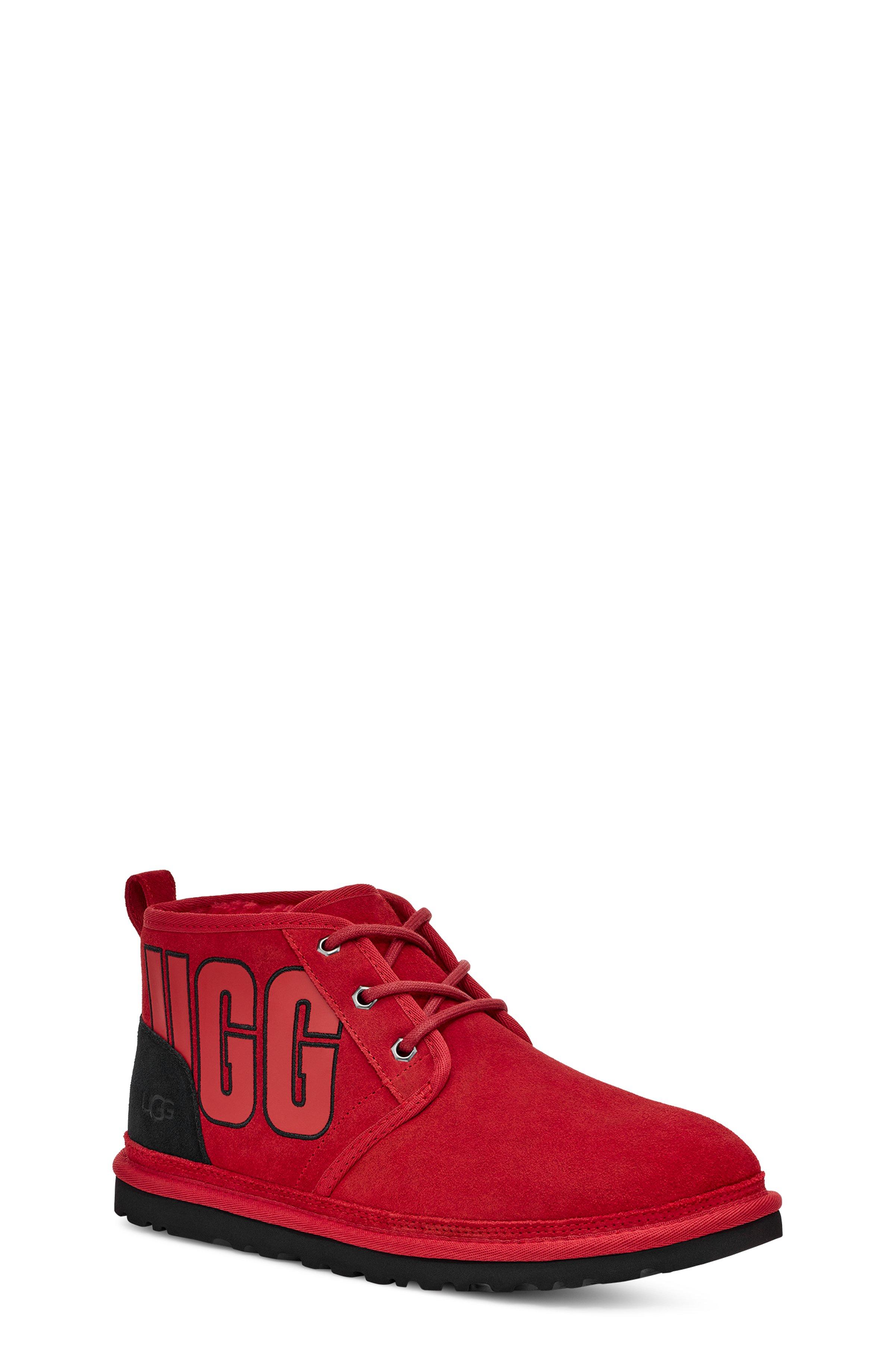 Red ugg boots for on sale men