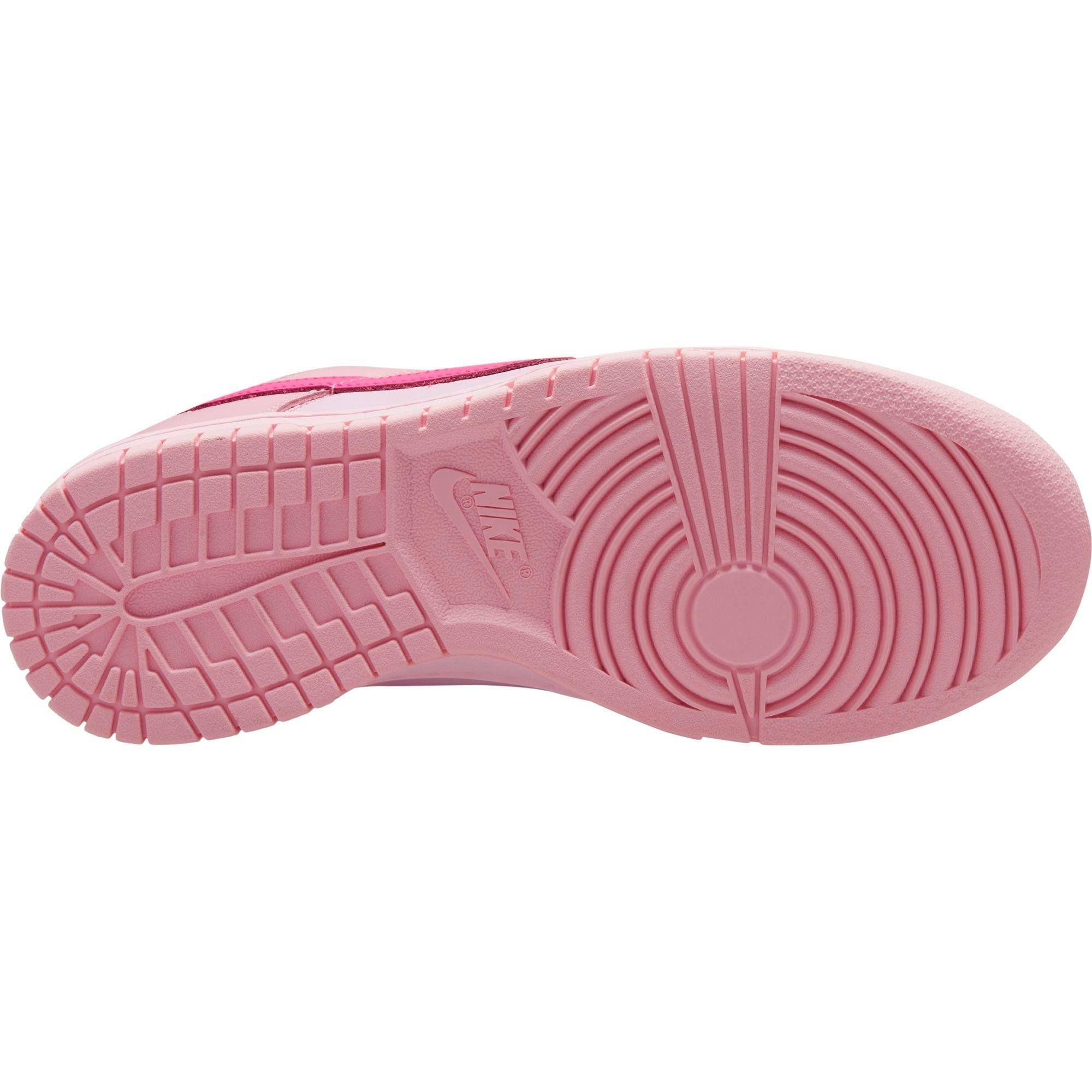 Nike Dunk Low Grade School Girls' "Soft Pink/Pink Foam/Hyper Pink" Shoe