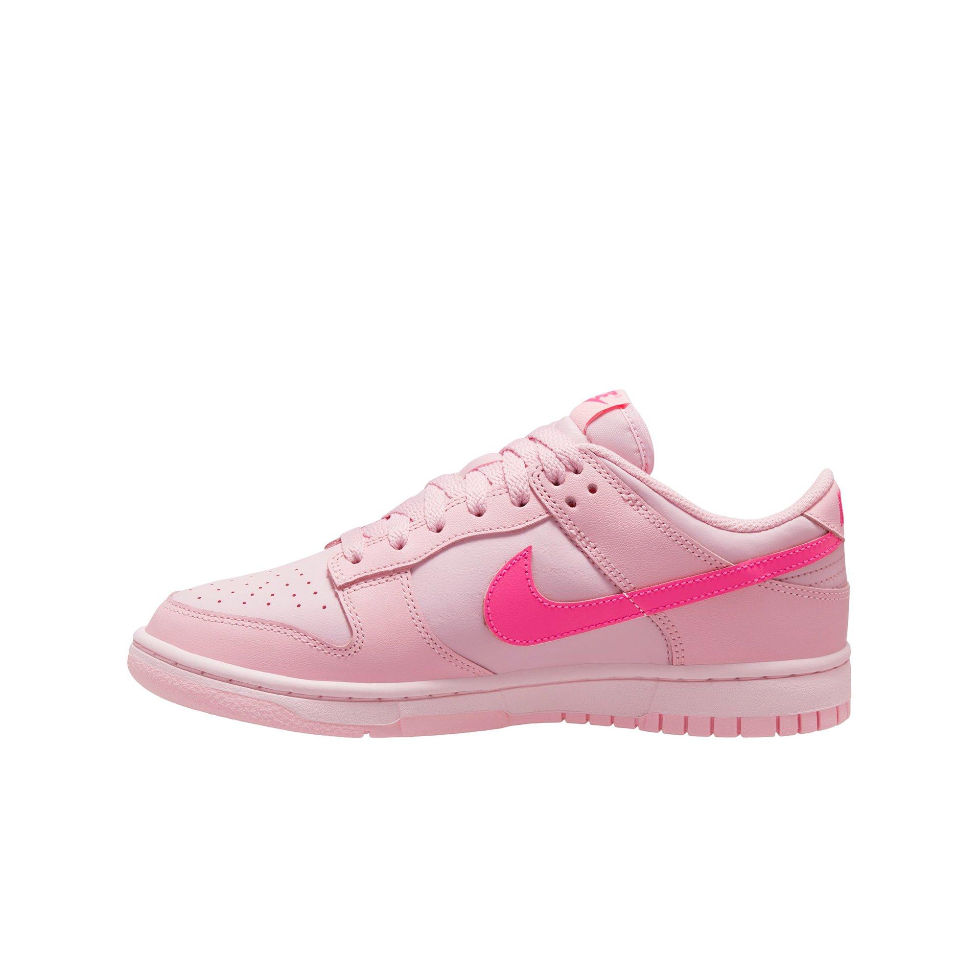 Nike Dunk Low Grade School Girls' "Soft Pink/Pink Foam/Hyper Pink" Shoe