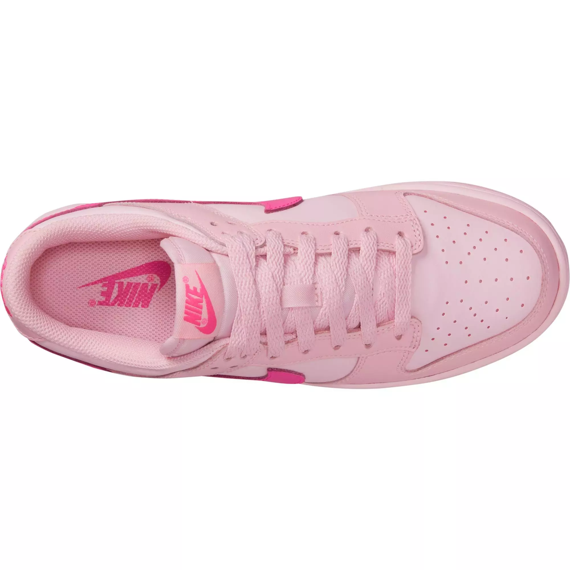 Nike Dunk Low "Soft Pink/Pink Foam/Hyper Pink" Grade School Girls' Shoe - PINK