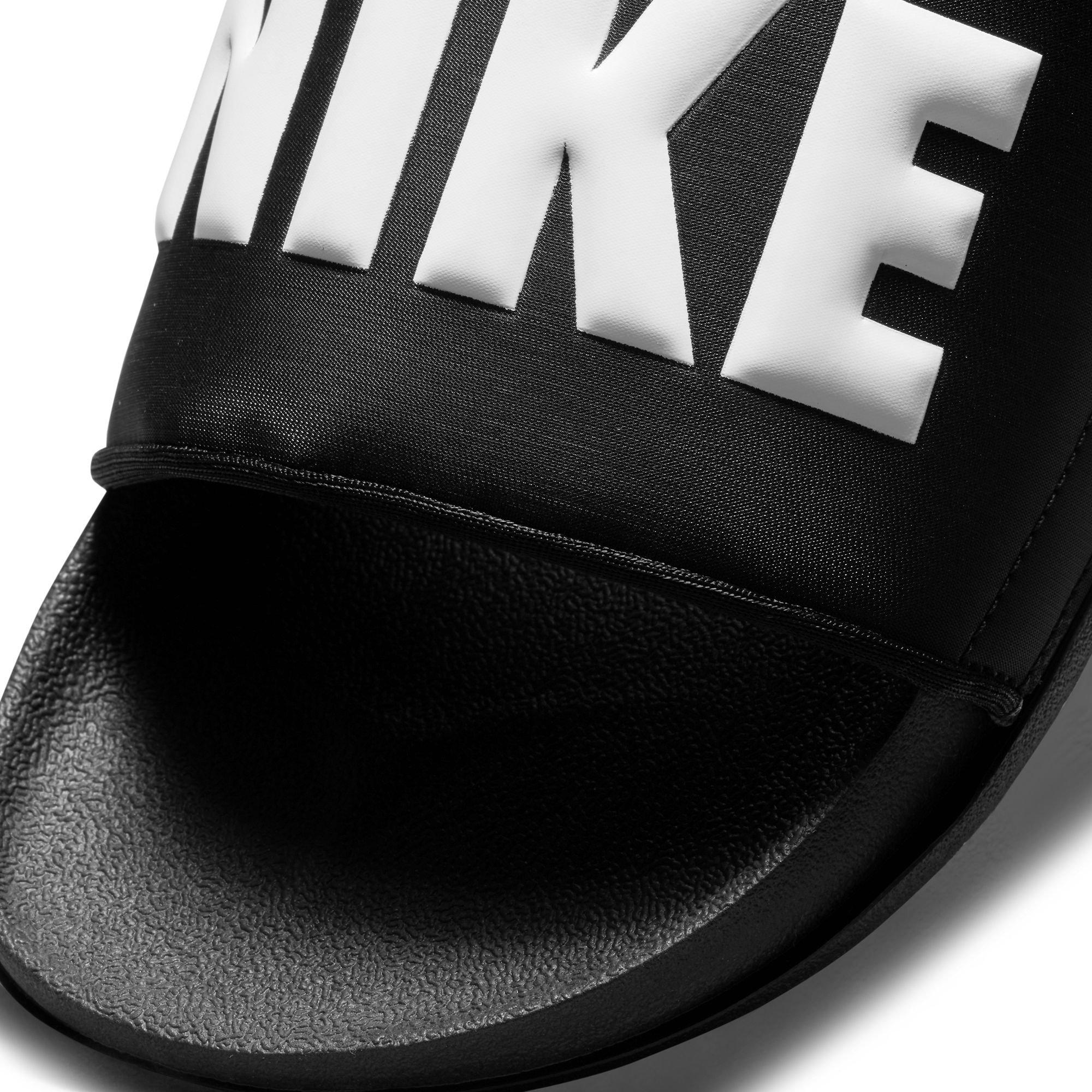 Nike Offcourt "Black/White" Men's Slide - BLACK/WHITE Thumbnail View 3