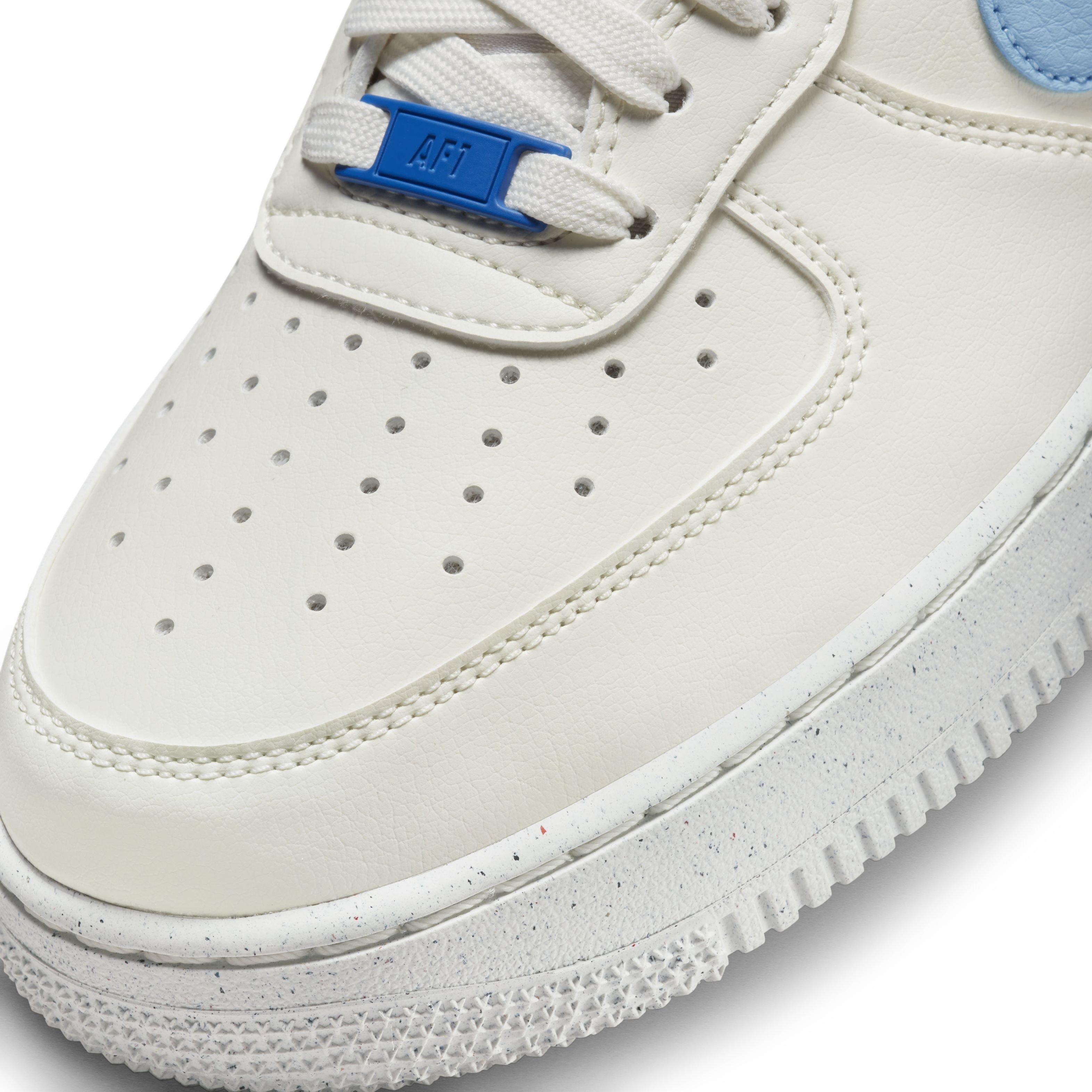 Nike Sportswear FORCE 1 LV8 2 UNISEX - Sneaker low - sail/blue chill/medium  blue/black/weiß 