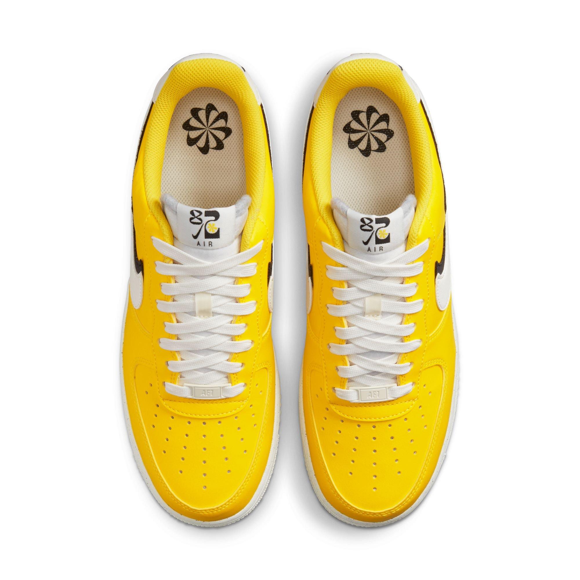 Nike Air Force 1 '07 LV8 Men's Shoes Light Taupe/Sail-Tour Yellow