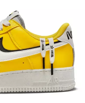 Nike Air Force 1 '07 Lv8 White, Black & Yellow