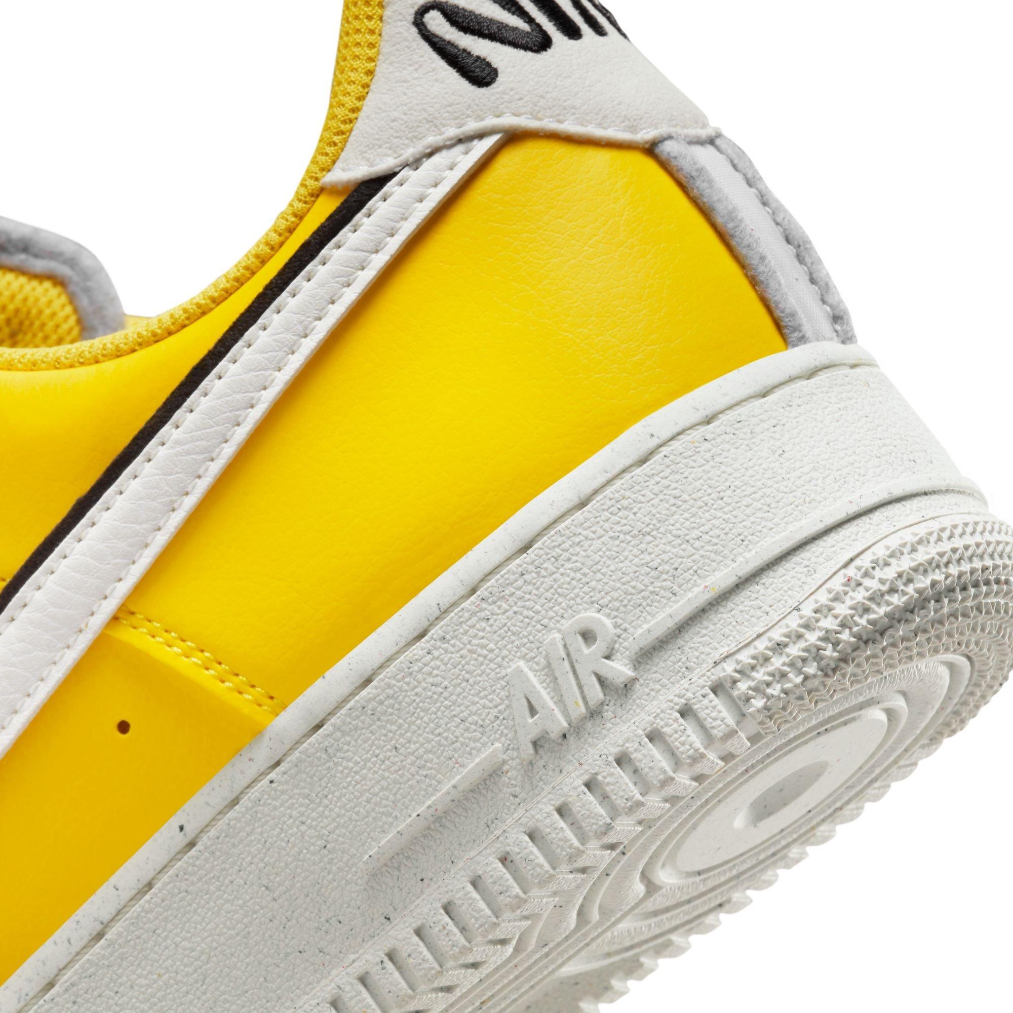 Nike Air Force 1 '07 LV8 Tour Yellow/Sail/Black Men's Shoe - Hibbett