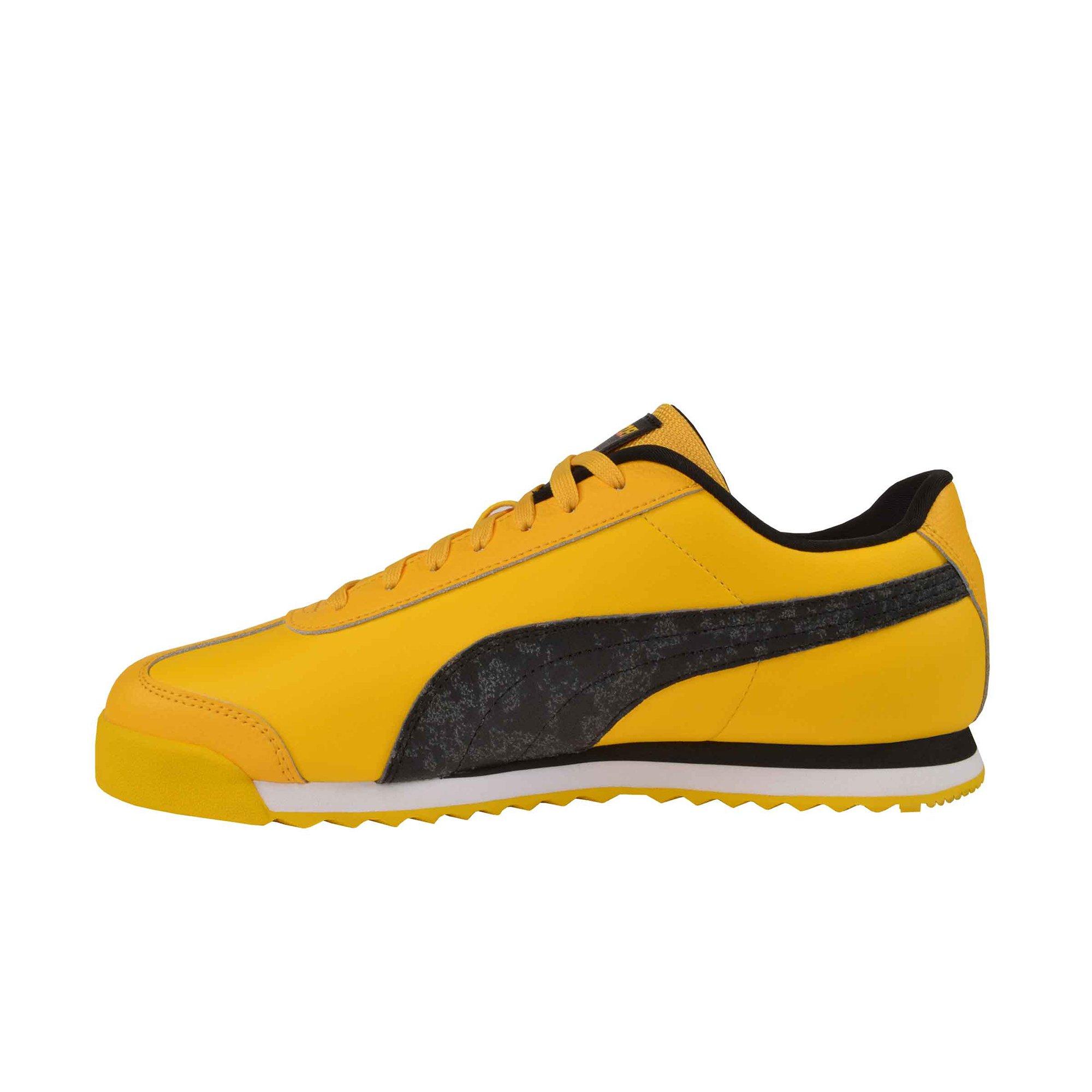 PUMA Roma "Yellow/Black" Men's Shoe - Hibbett City