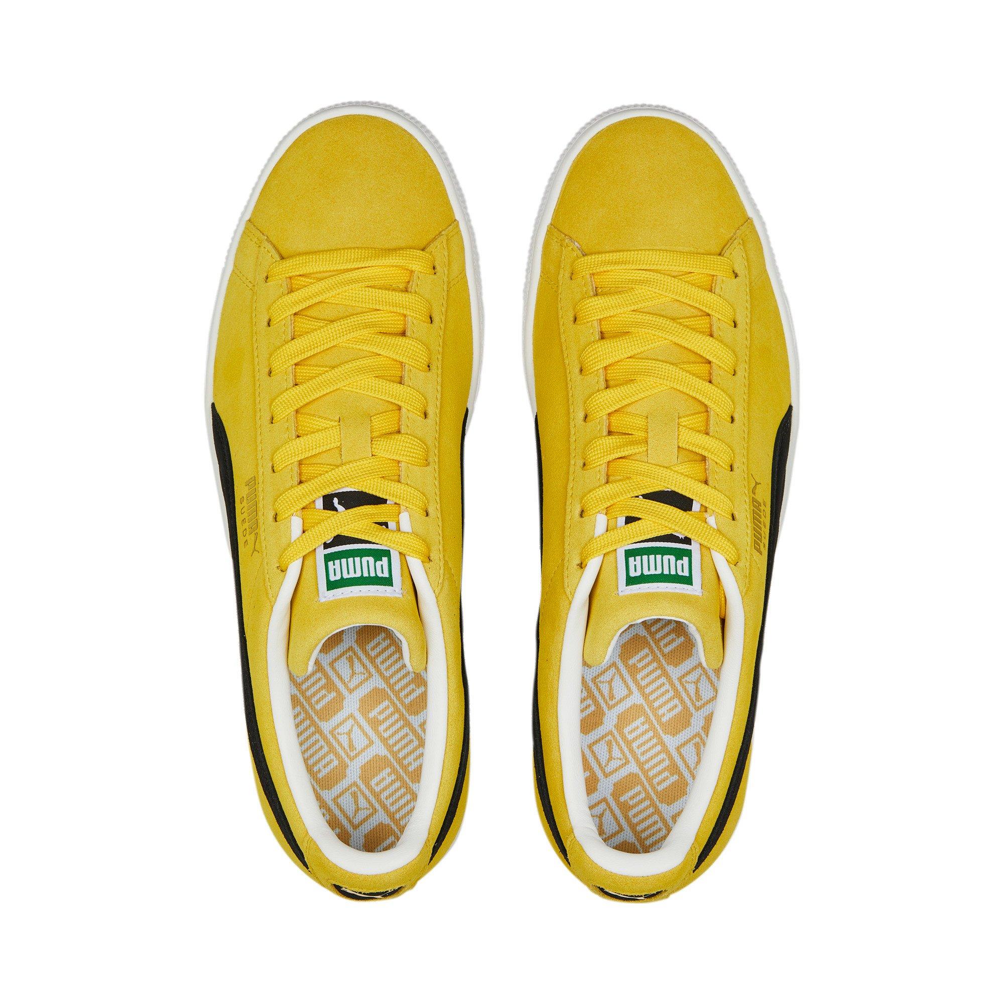 PUMA Suede "Yellow/Black/White" Men's Shoe - | City Gear