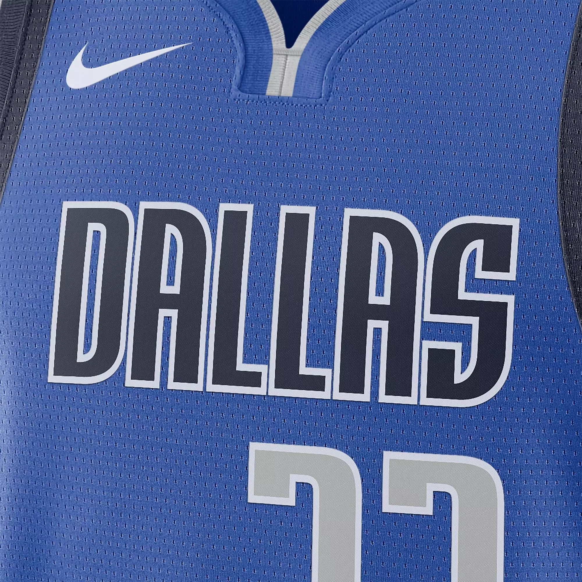 Nike Men's Dri-FIT NBA Swingman Icon Dallas Mavericks Jersey - Royal - ROYAL