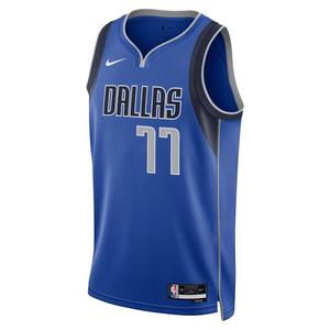 Nike Men's Dri-FIT NBA Swingman Icon Dallas Mavericks Jersey - Royal