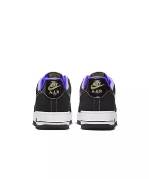 Nike Air Force 1 LV8 White/Black/Vivid Purple/Light Menta Grade School  Boys' Shoe - Hibbett
