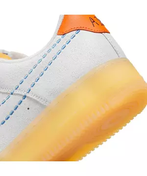  Nike Men's Shoes Air Force 1 '07 LV8 White Bright Crimson  CT2298-101 (Numeric_11_Point_5)