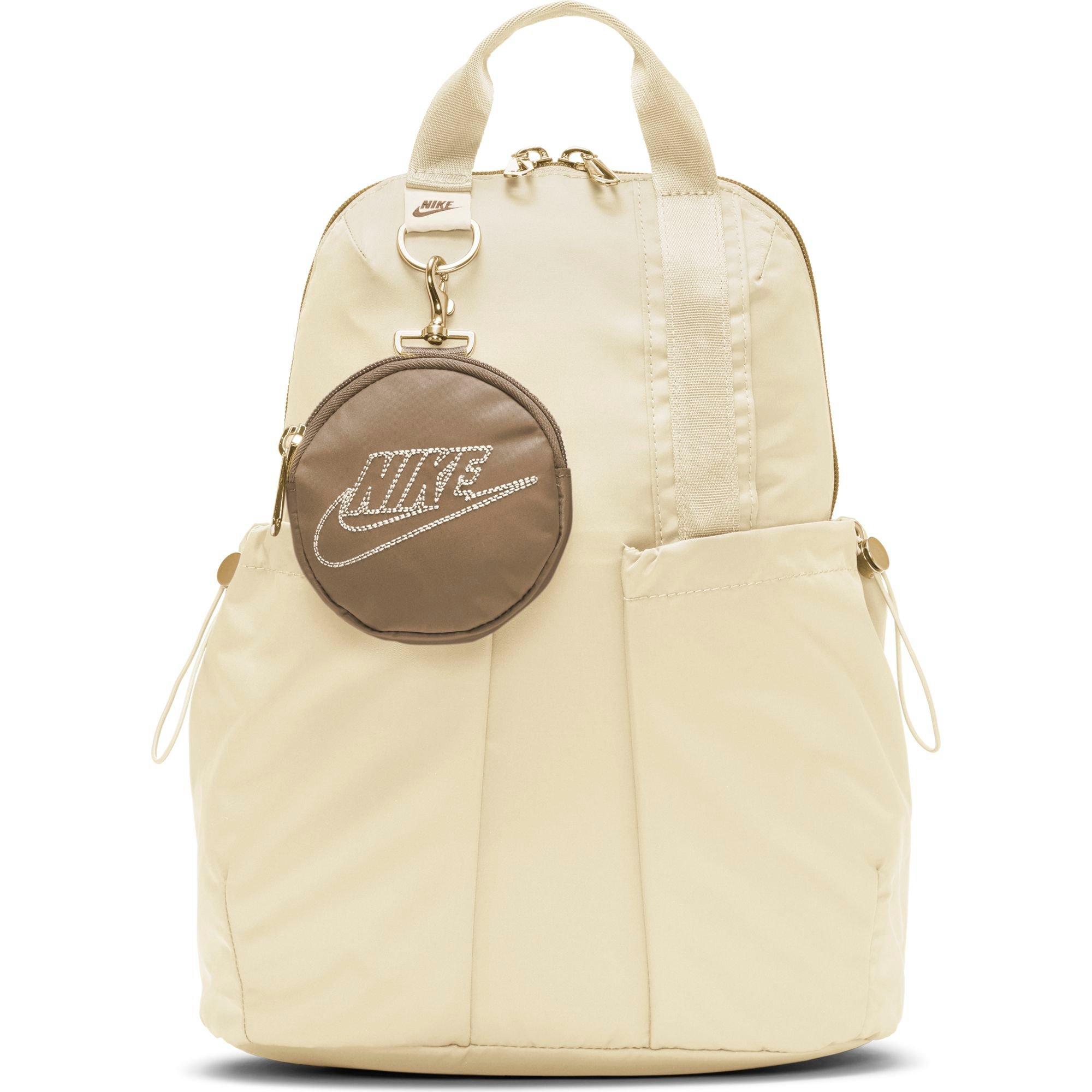 Nike Sportswear Futura Luxe backpack in cream