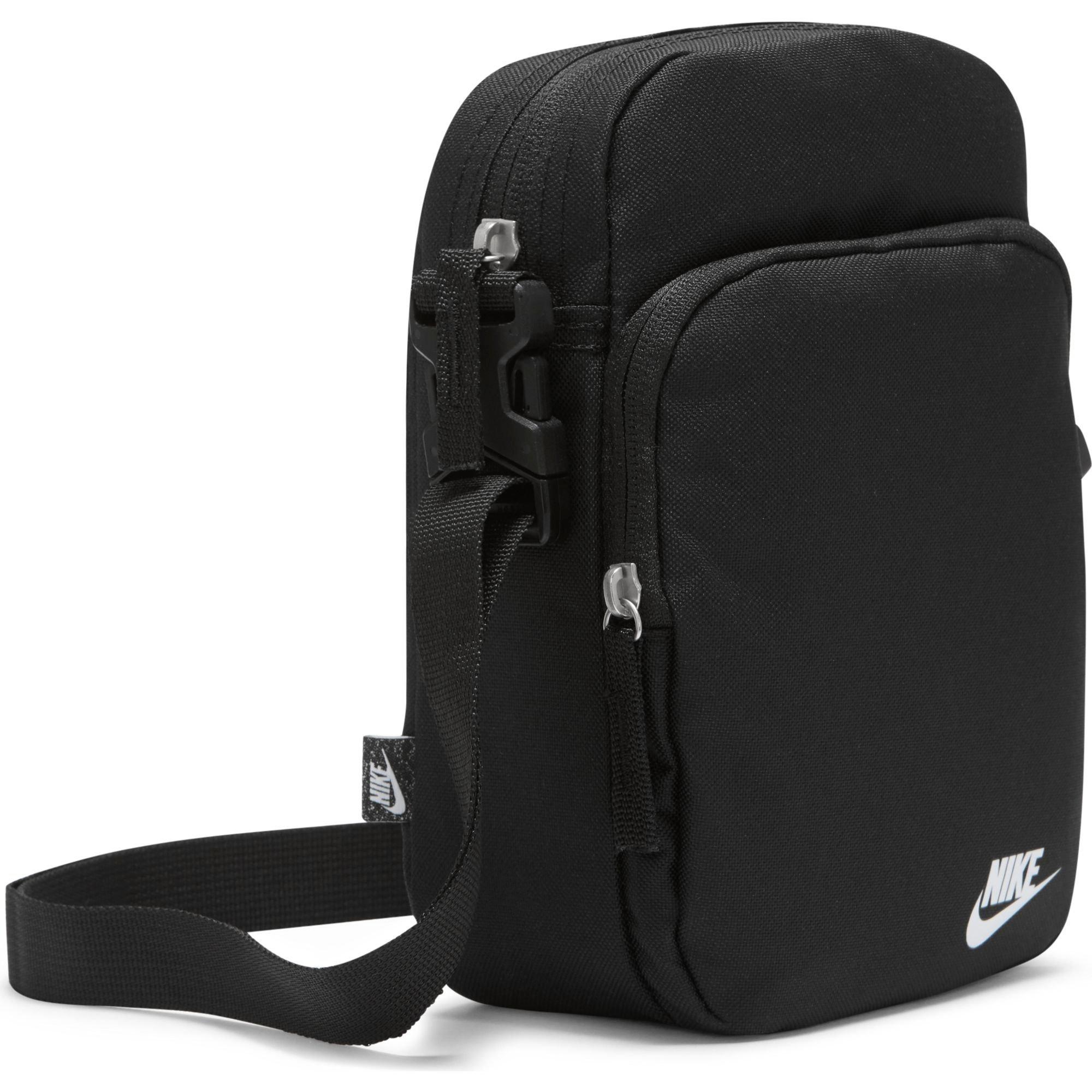 Nike Heritage Black/White Crossbody Bag