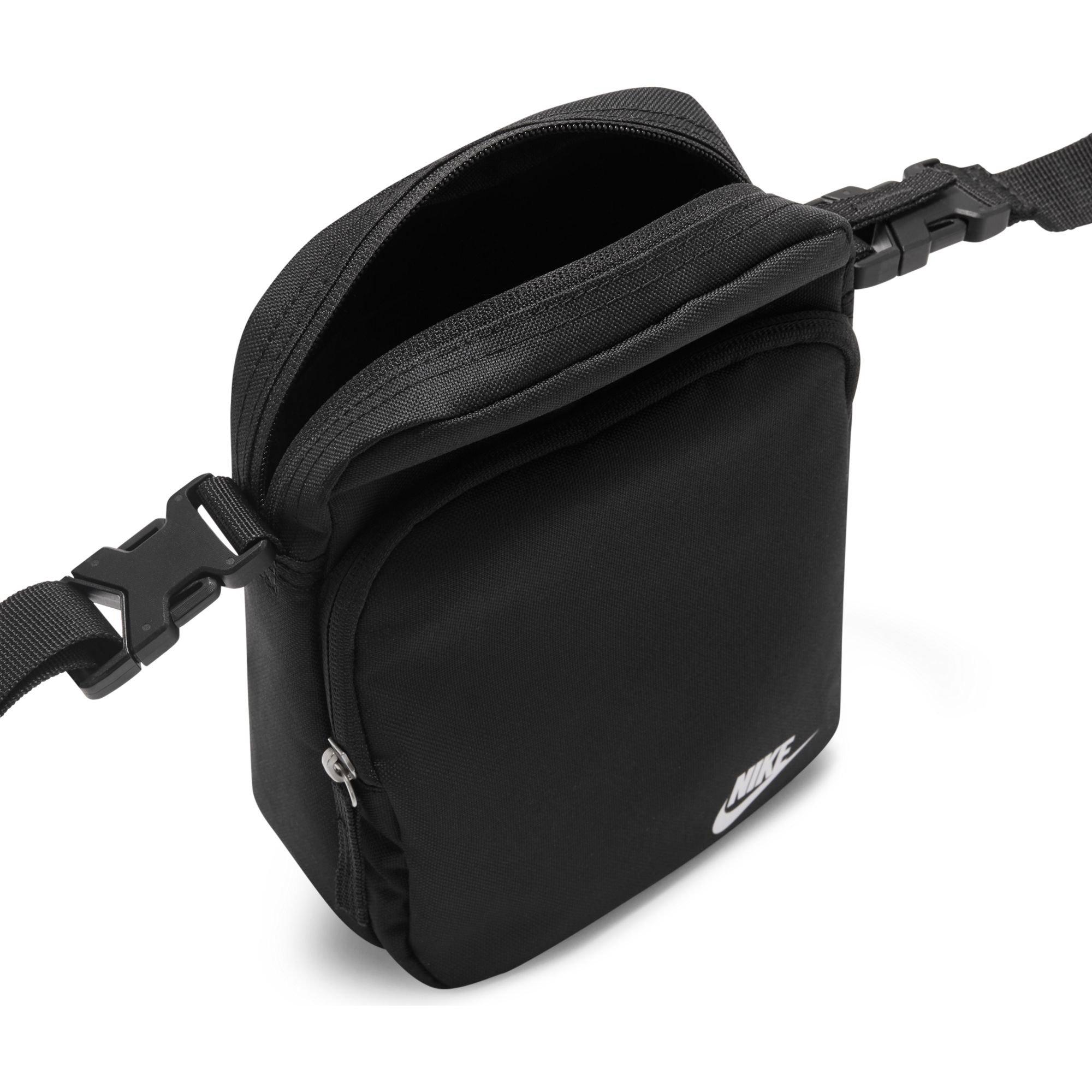 Nike Heritage Black/White Crossbody Bag