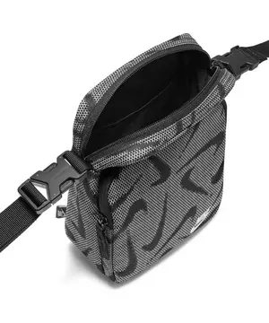 Nike Heritage Crossbody Shoulder Bag - Medium Ash/Medium Ash/Black - Focus