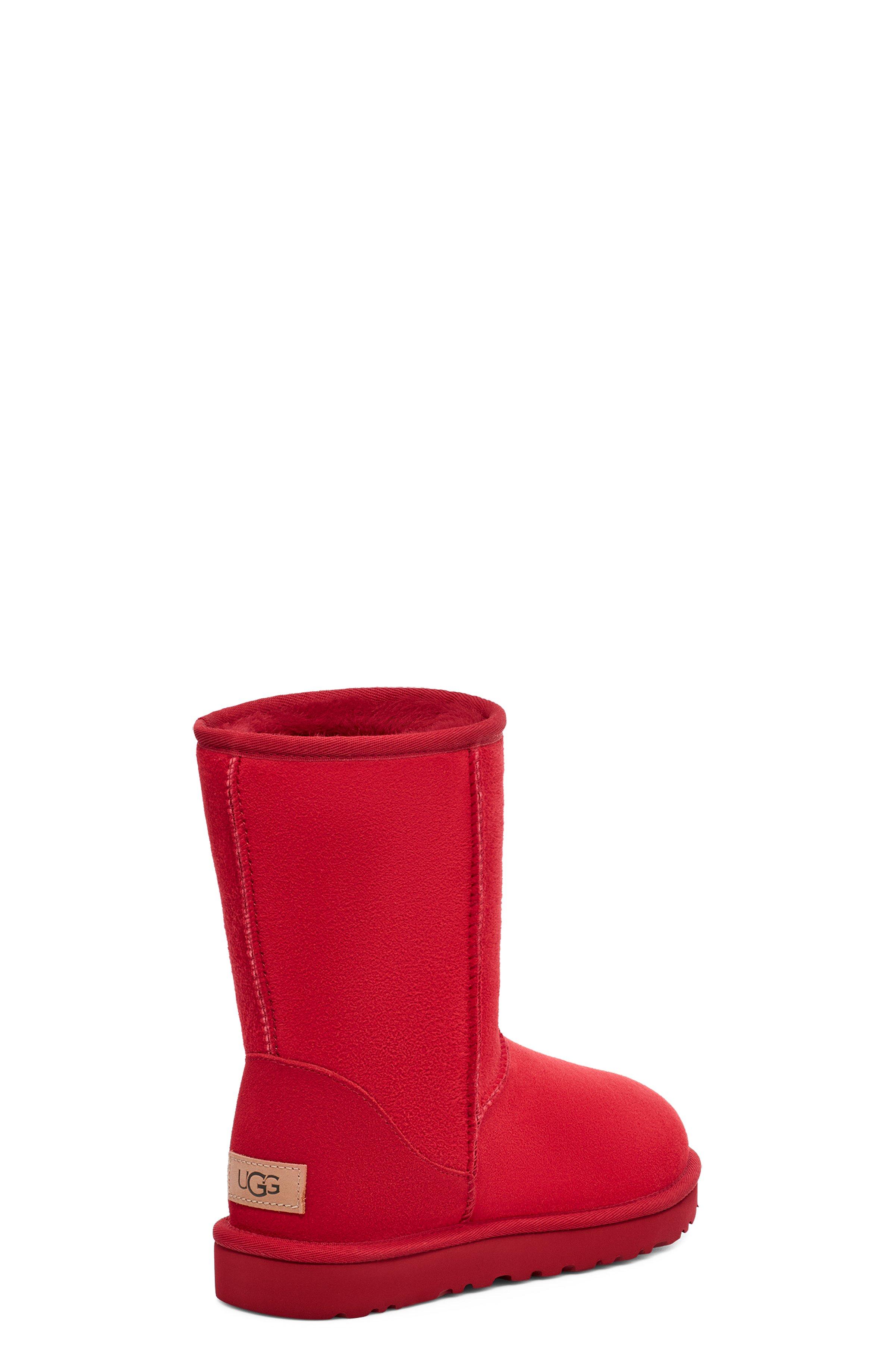 All red hotsell ugg boots