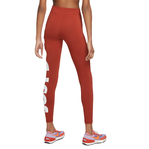 Nike Women's Sportswear Essential JDI Leggings-Burgundy