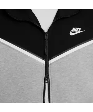 Nike Men's Sportswear Tech Fleece Full-Zip Hoodie-Red/Black - Hibbett
