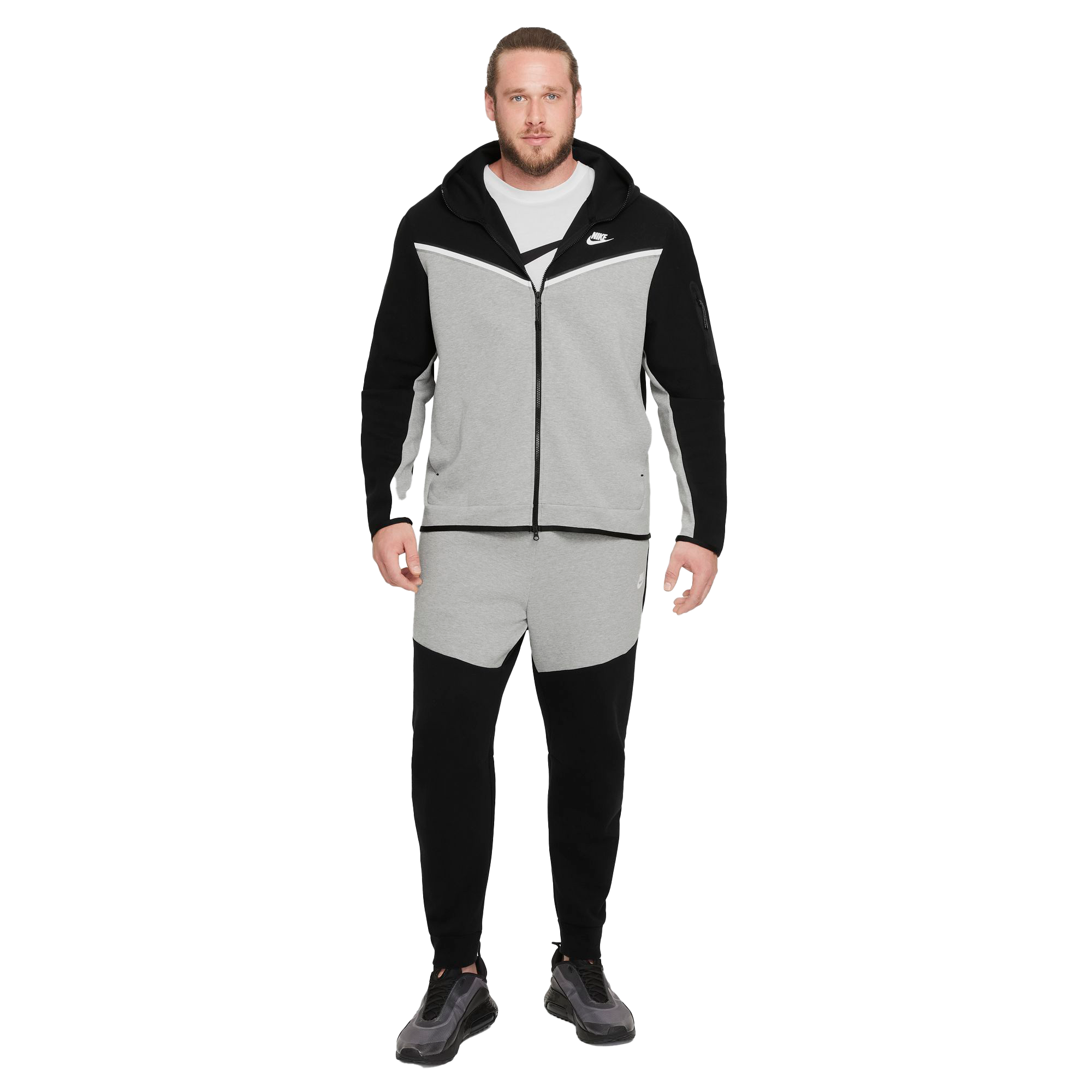 Nike tech sweatsuit online grey