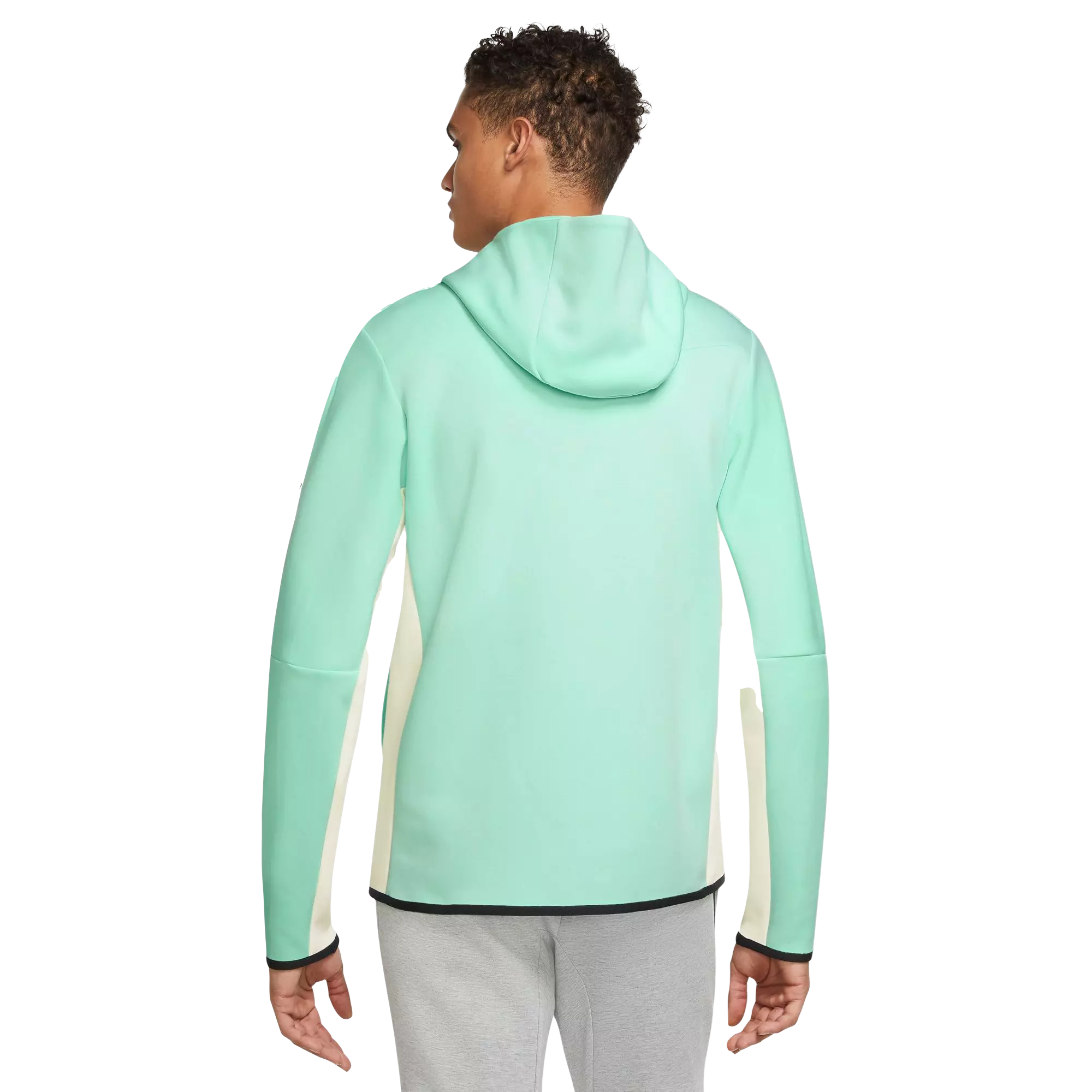 Nike Men's Sportswear Tech Fleece Full-Zip Hoodie-Mint - MINT