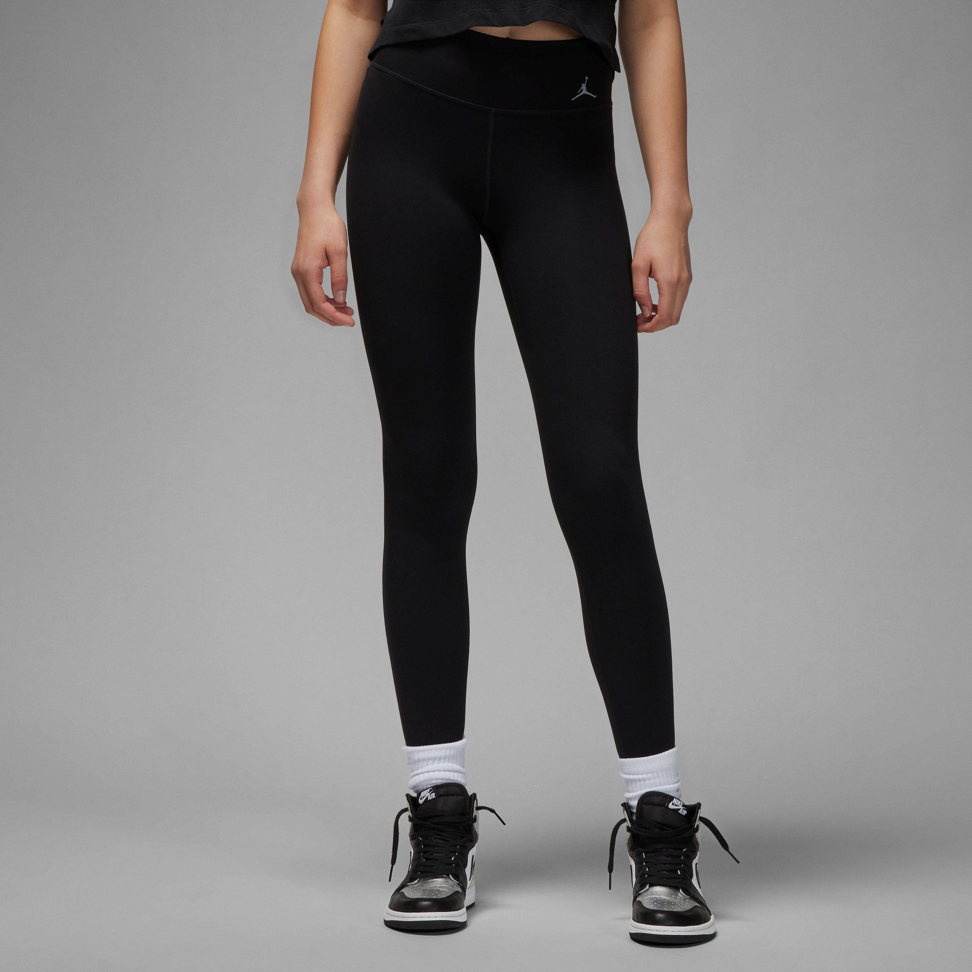 Jordan Women's Essential Sport Leggings-Black - Hibbett