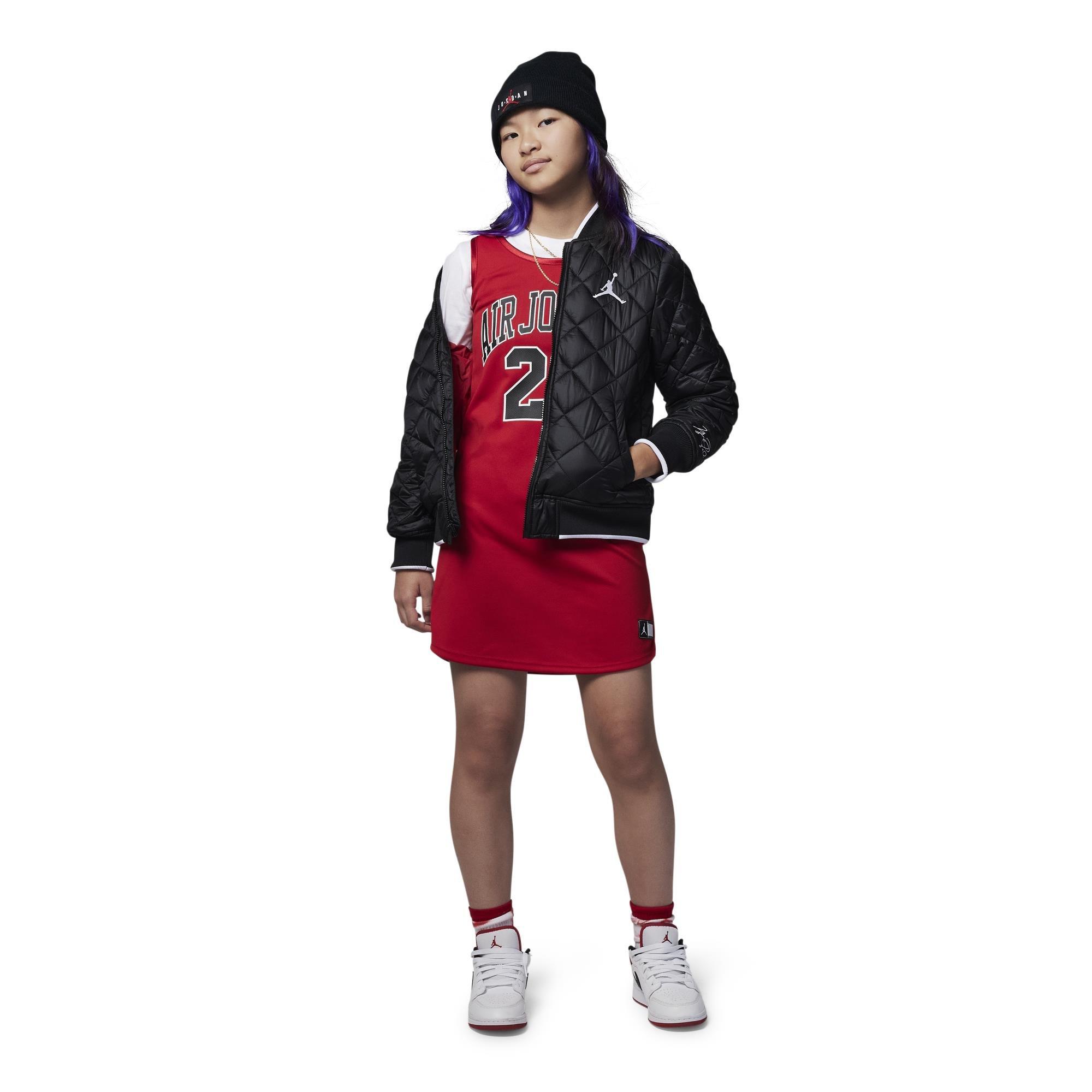  Jordan girls Hbr Jersey Dress (Little Kids/Big Kids): Clothing,  Shoes & Jewelry