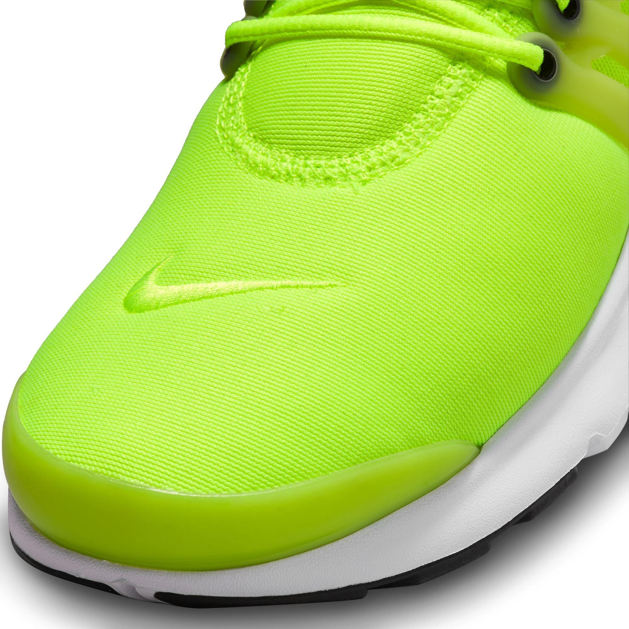 Nike Presto "Volt/Black/White" Grade School Boys' Shoe