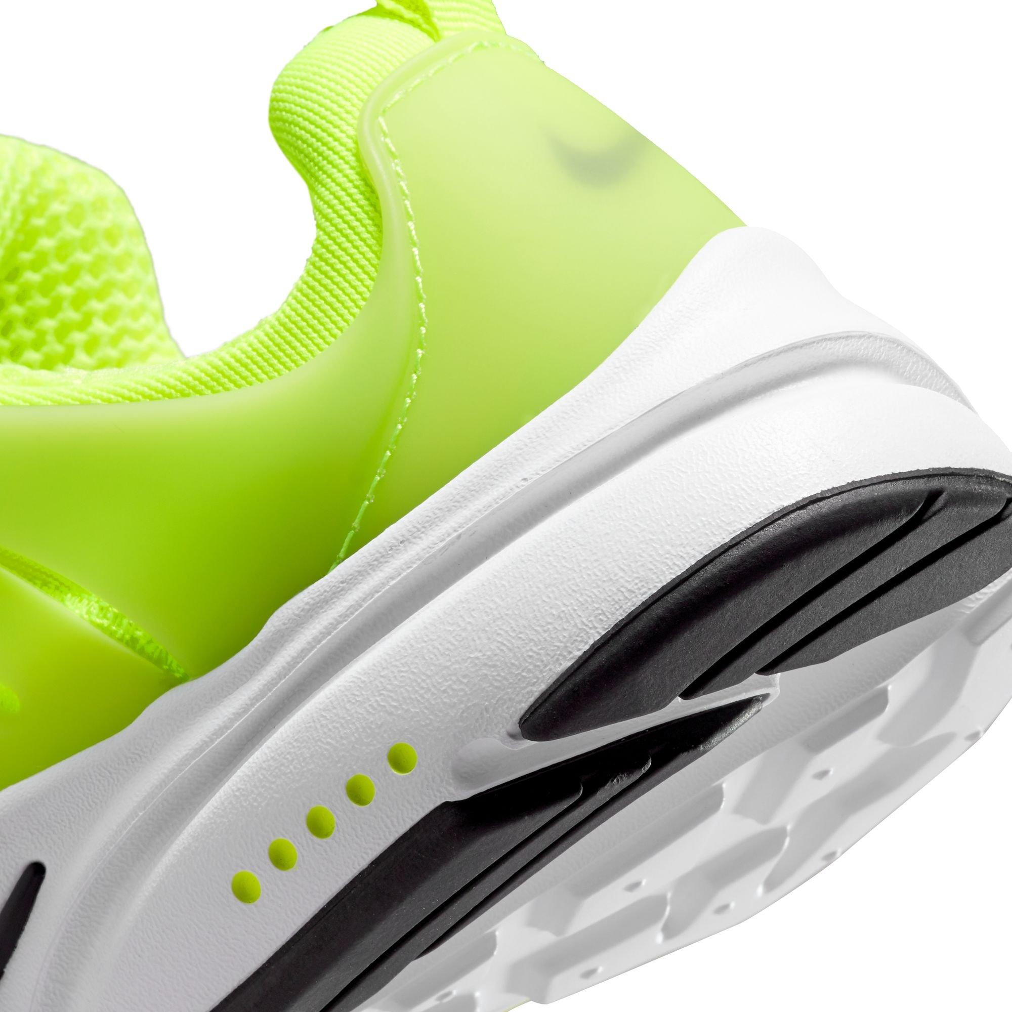 Nike Presto "Volt/Black/White" Grade School Boys' Shoe