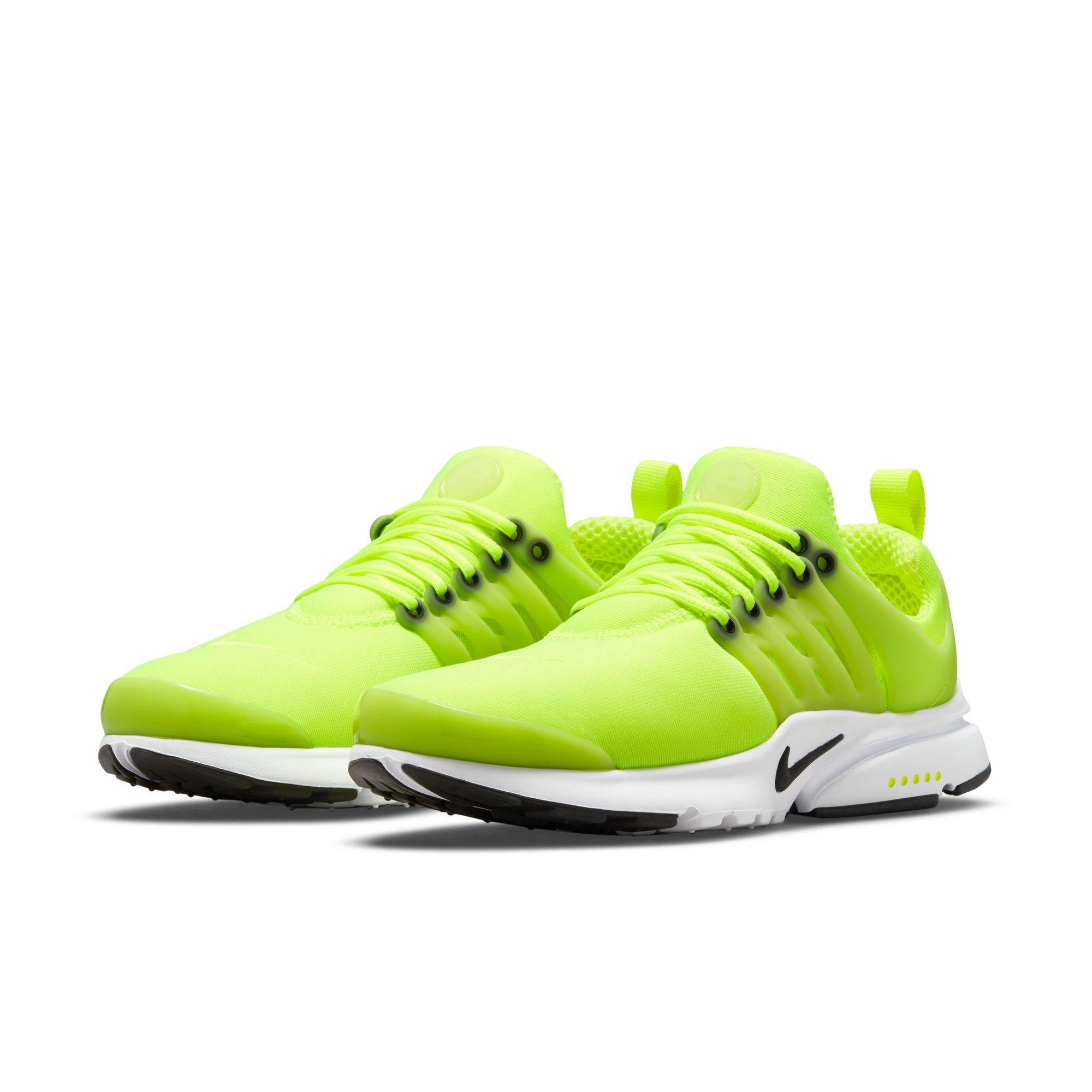 Nike Presto "Volt/Black/White" Grade School Boys' Shoe