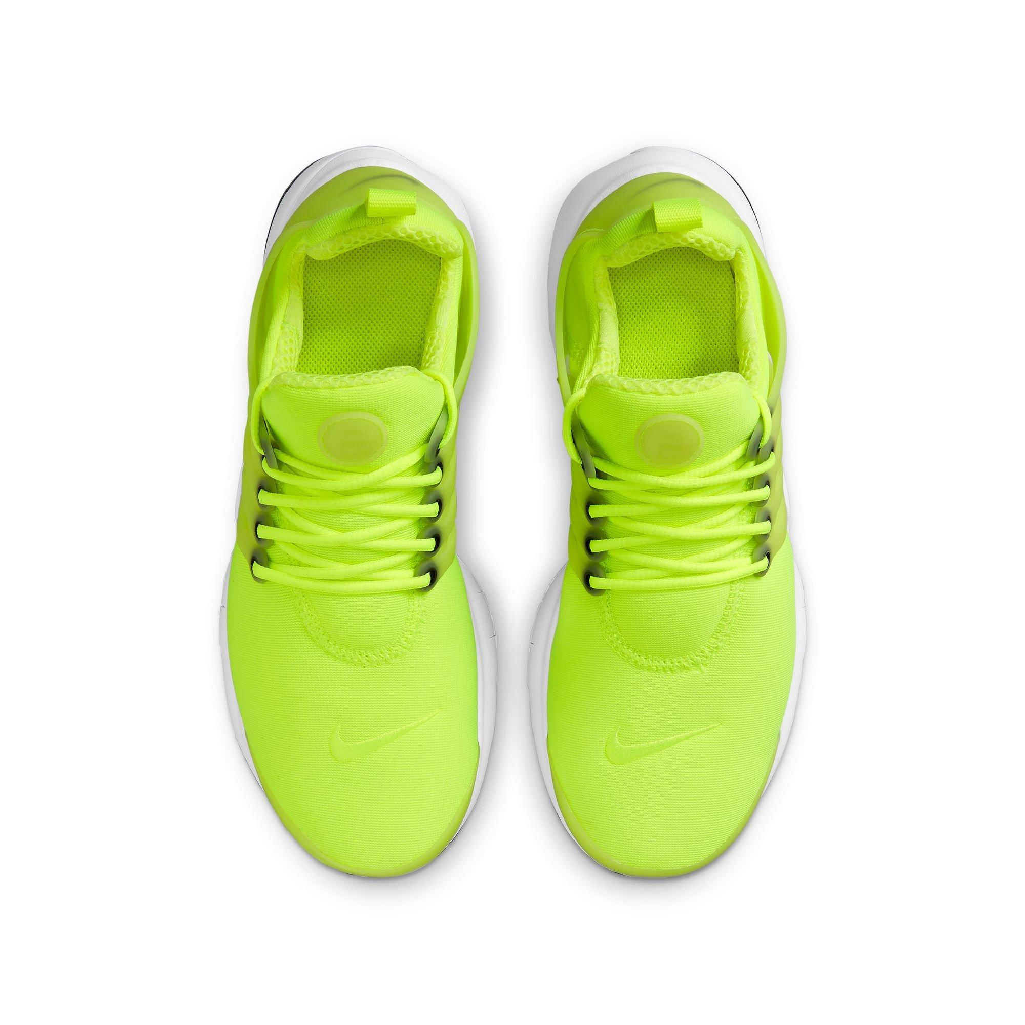 Nike Presto "Volt/Black/White" Grade School Boys' Shoe