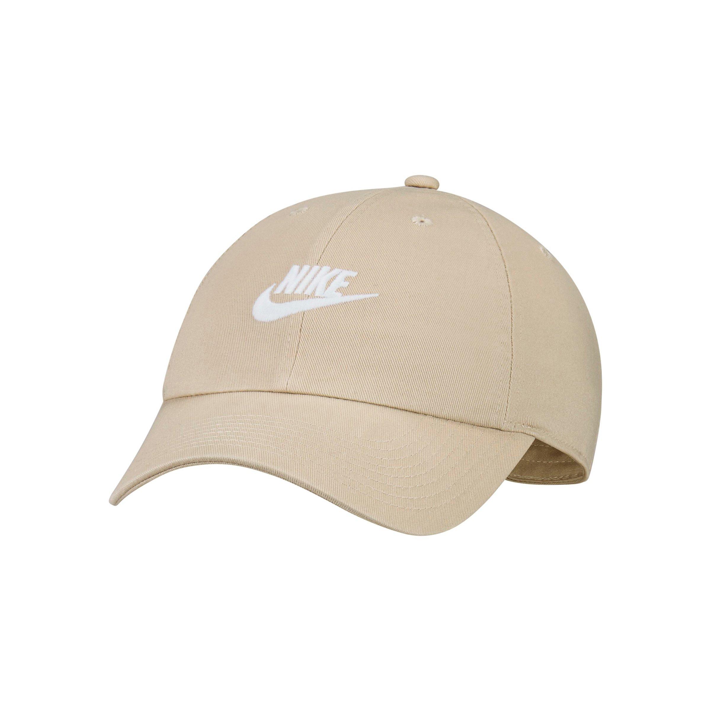 Nike Sportswear Heritage 86 Washed Futura Cap Olive Canvas/ White