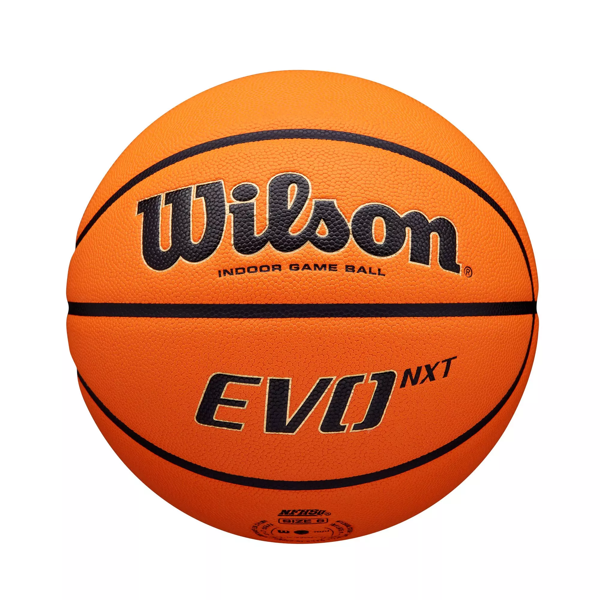 Wilson NCAA Evo NXT Game Basketball 28.5 - ORANGE
